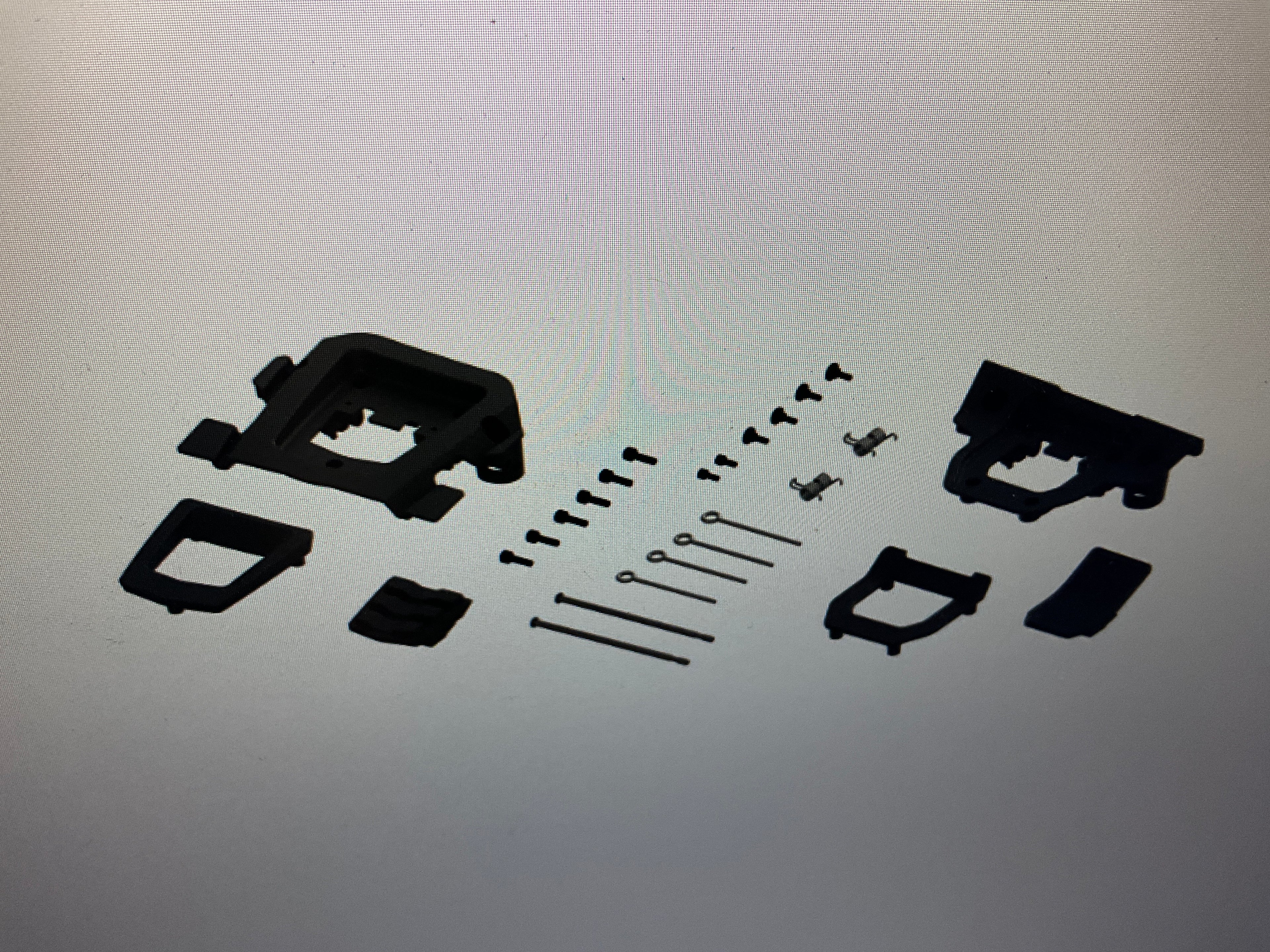 ARRMA Body Mount Mechanism Set 1/8 KRATON 6S