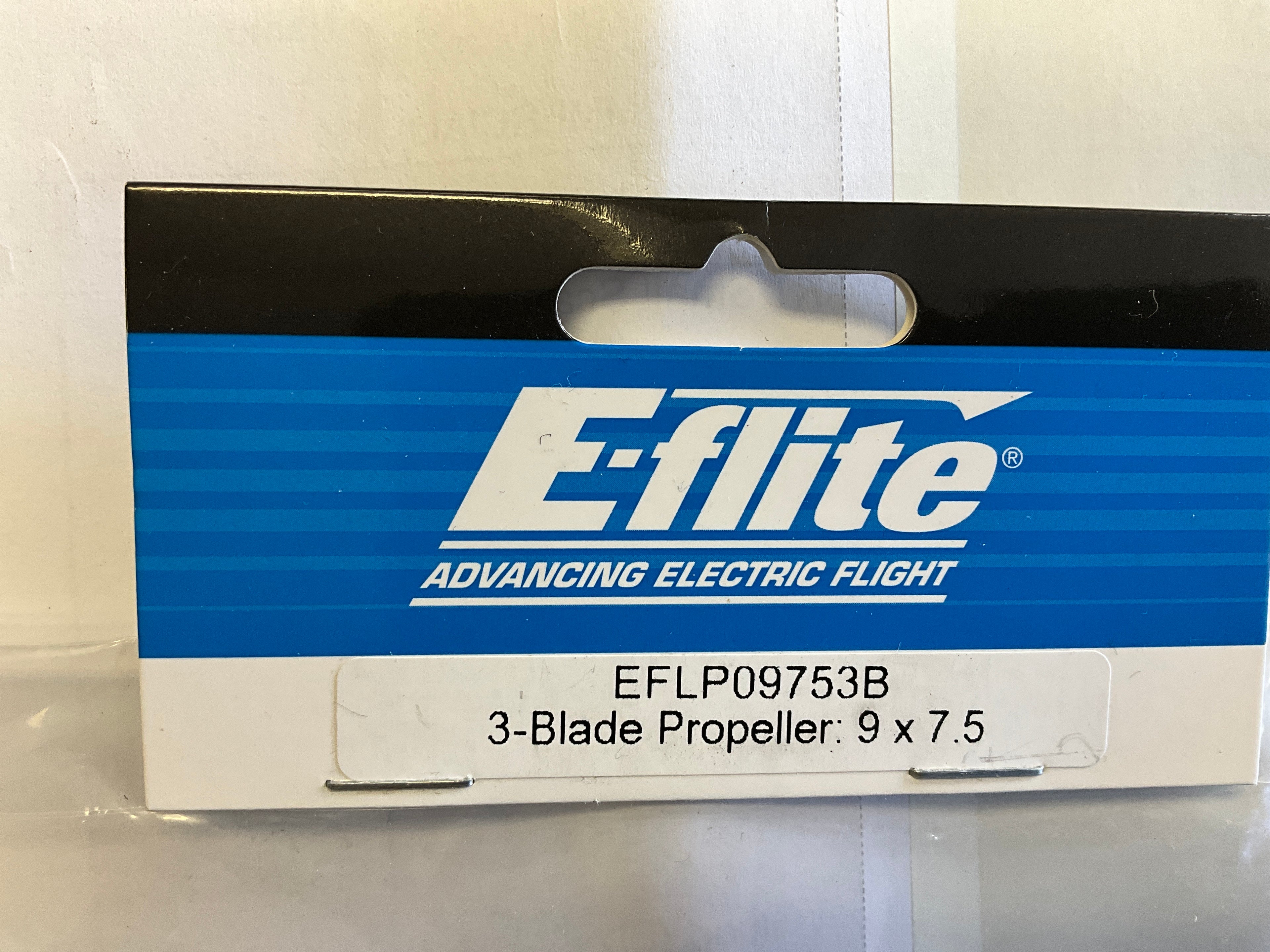 E-FLITE 3-Blade Propeller, 9 x 7.5
