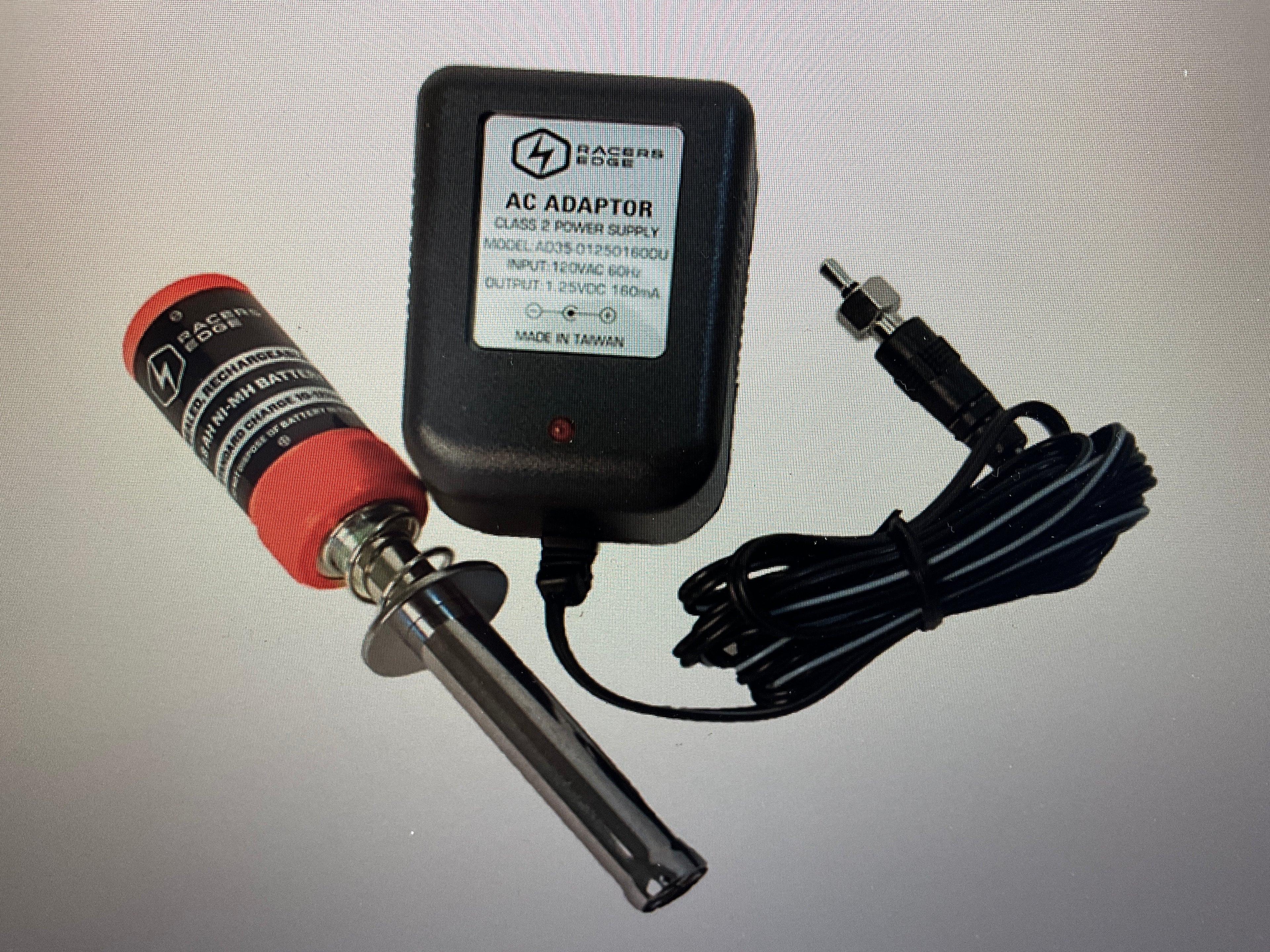 RACERS EDGE 1800mAh NiMH Glow Igniter with Charger