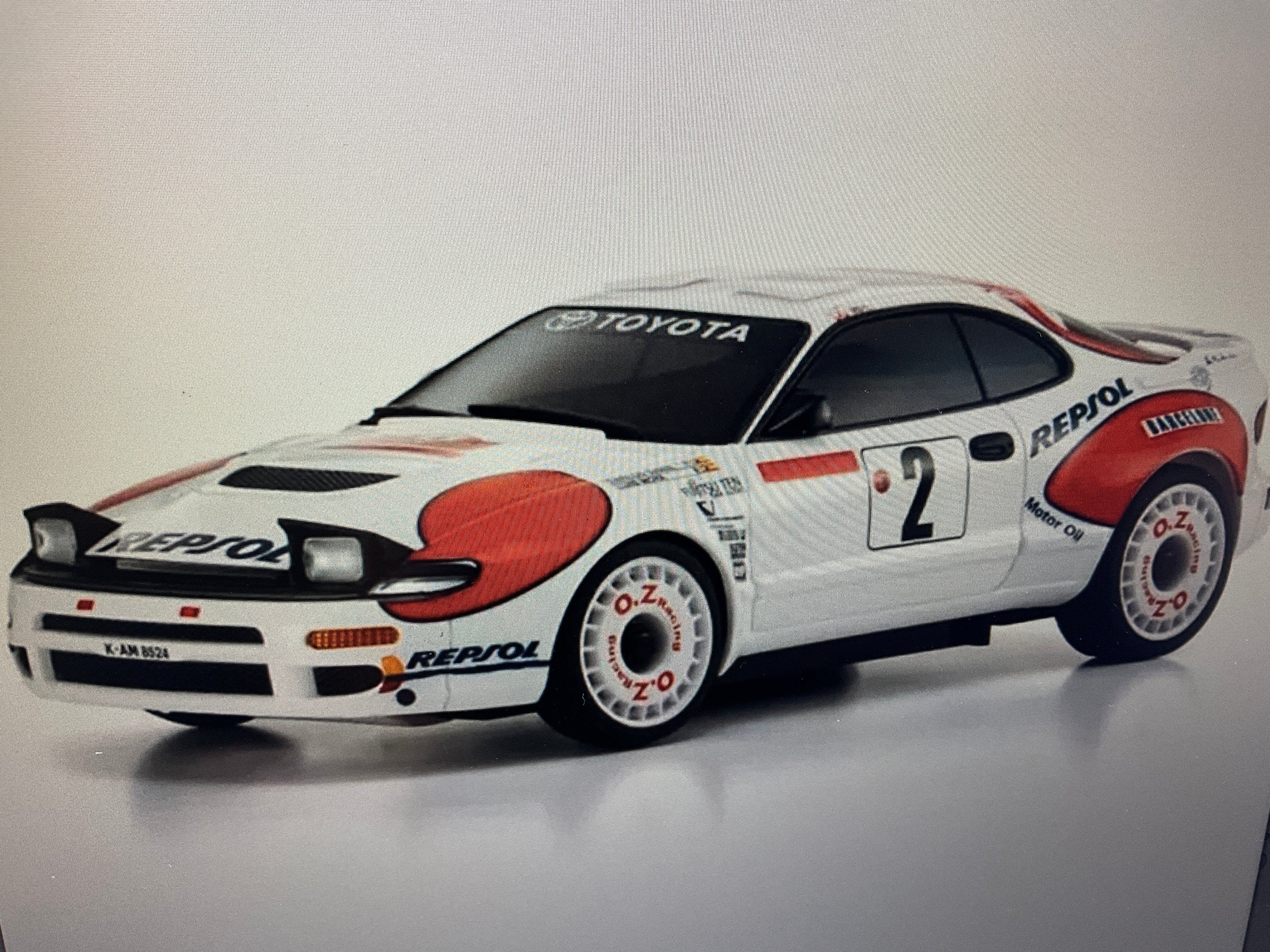 Kyosho MA-020 AWD Mini-Z ReadySet w/1992 WRC Toyota Celica GT-Four Turbo Body (White/Red) w/KT-531P 2.4GHz Radio