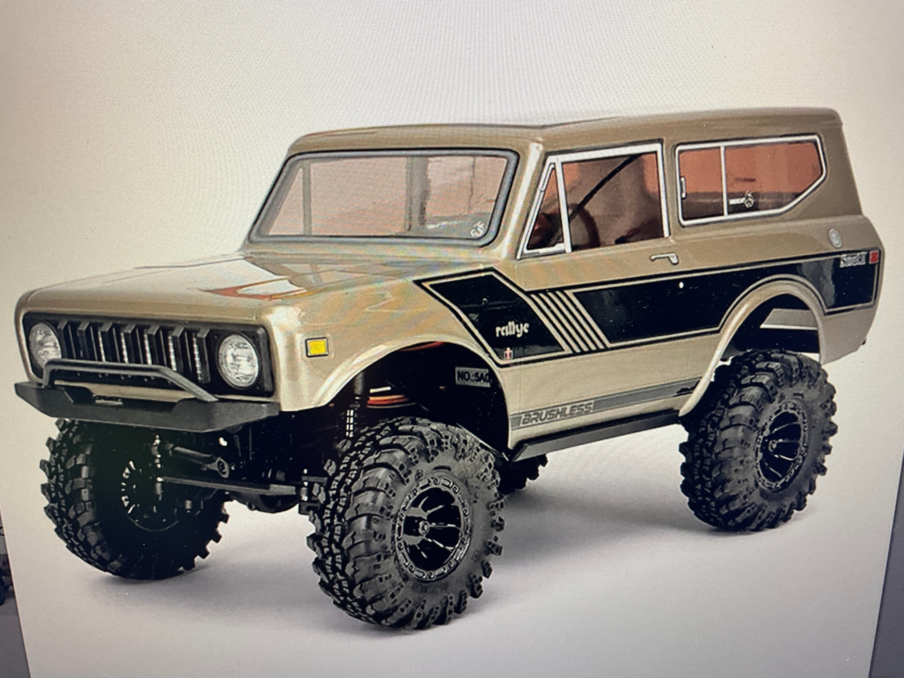 Redcat Ascent-18 International Scout II 1/18 4WD RTR Brushless Rock Crawler w/2.4GHz Radio, Battery & Charger