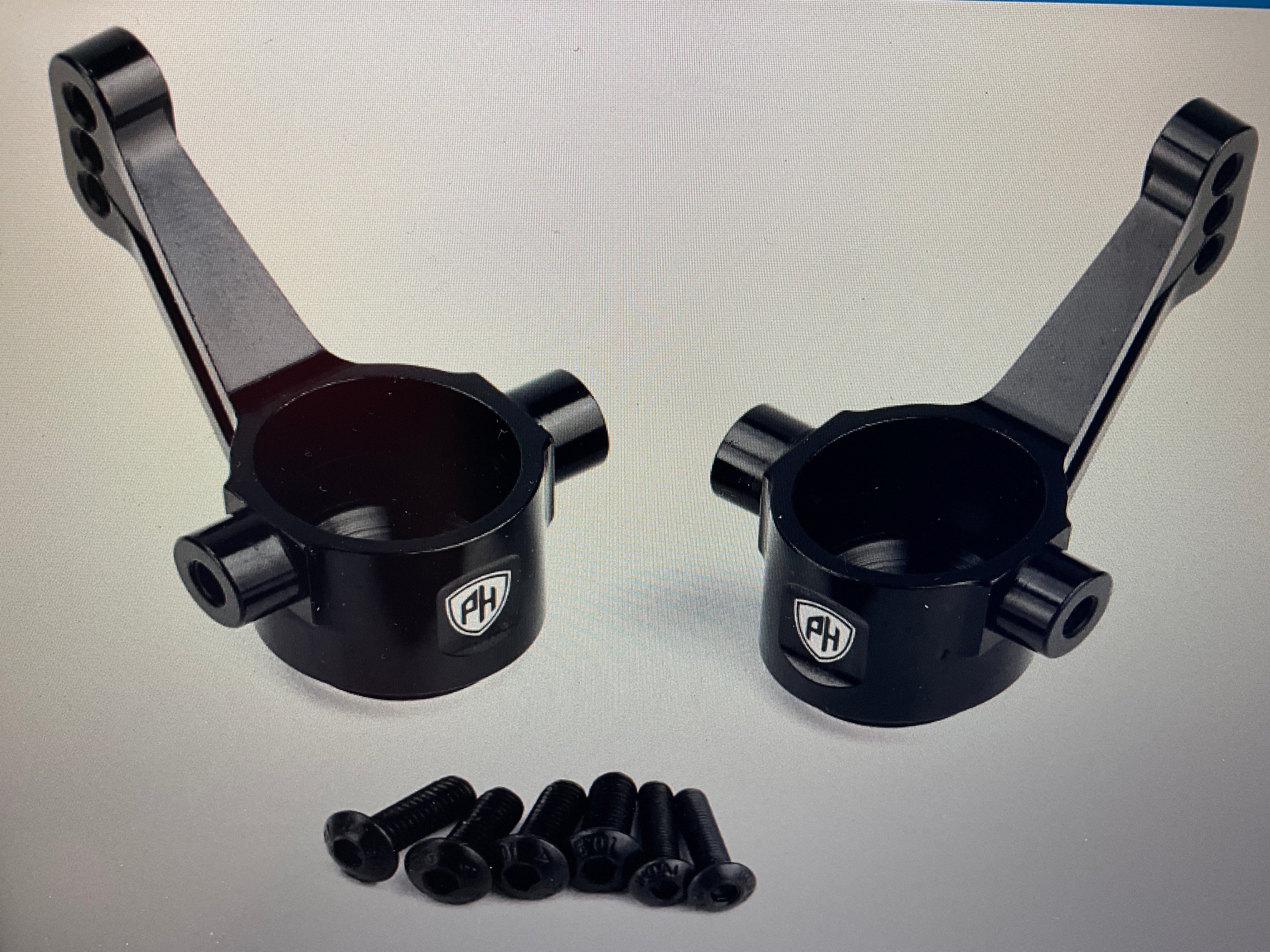 Powerhobby Arrma 4x4 Aluminum Steering Blocks Big Rock / Senton / Typhon