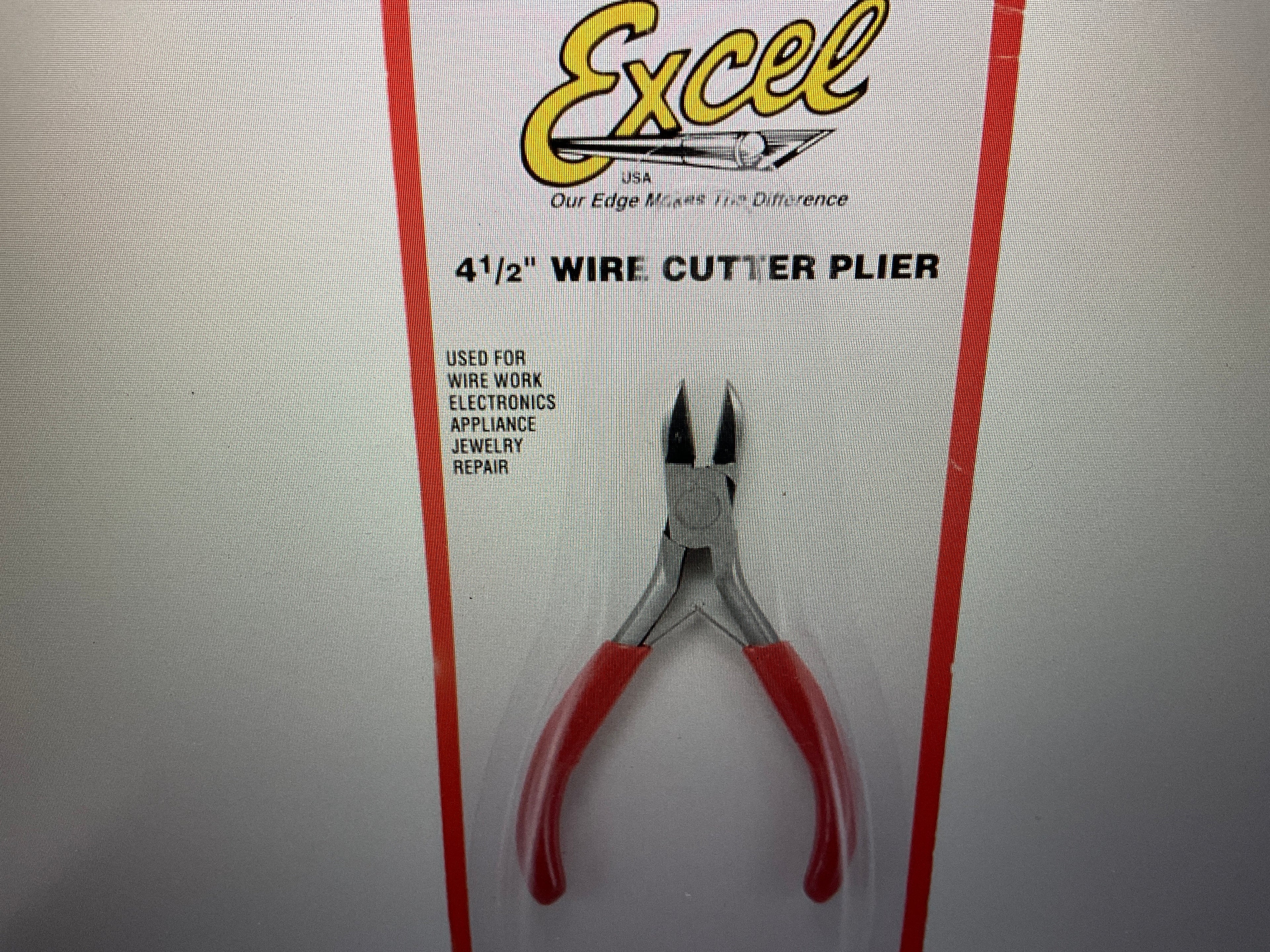 Excel Wire Cutter Pliers (4-1/2")