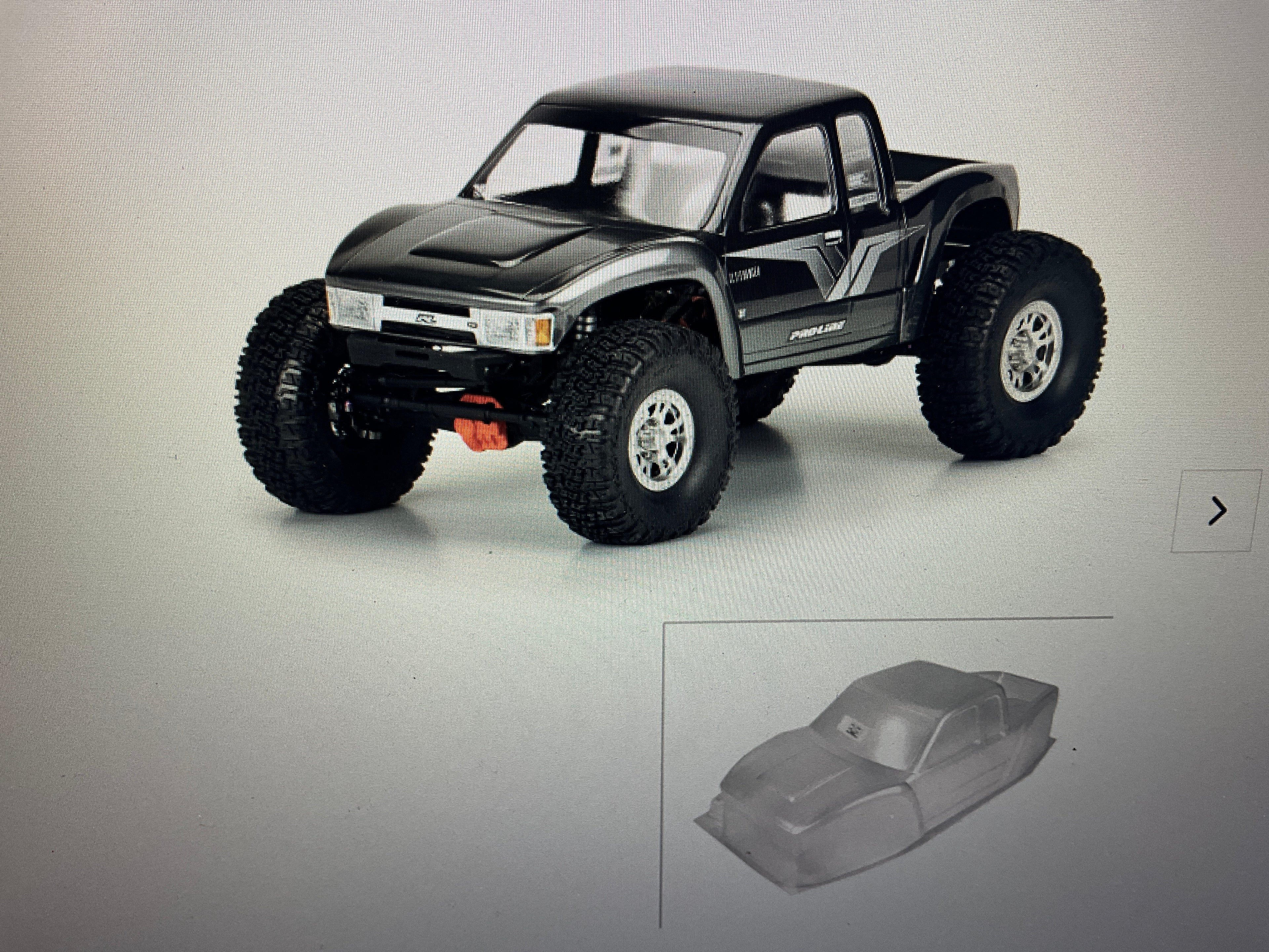 PROLINE 1/10 Cliffhanger High Performance CLEAR Body 12.3" (313mm) WB Crwlrs
