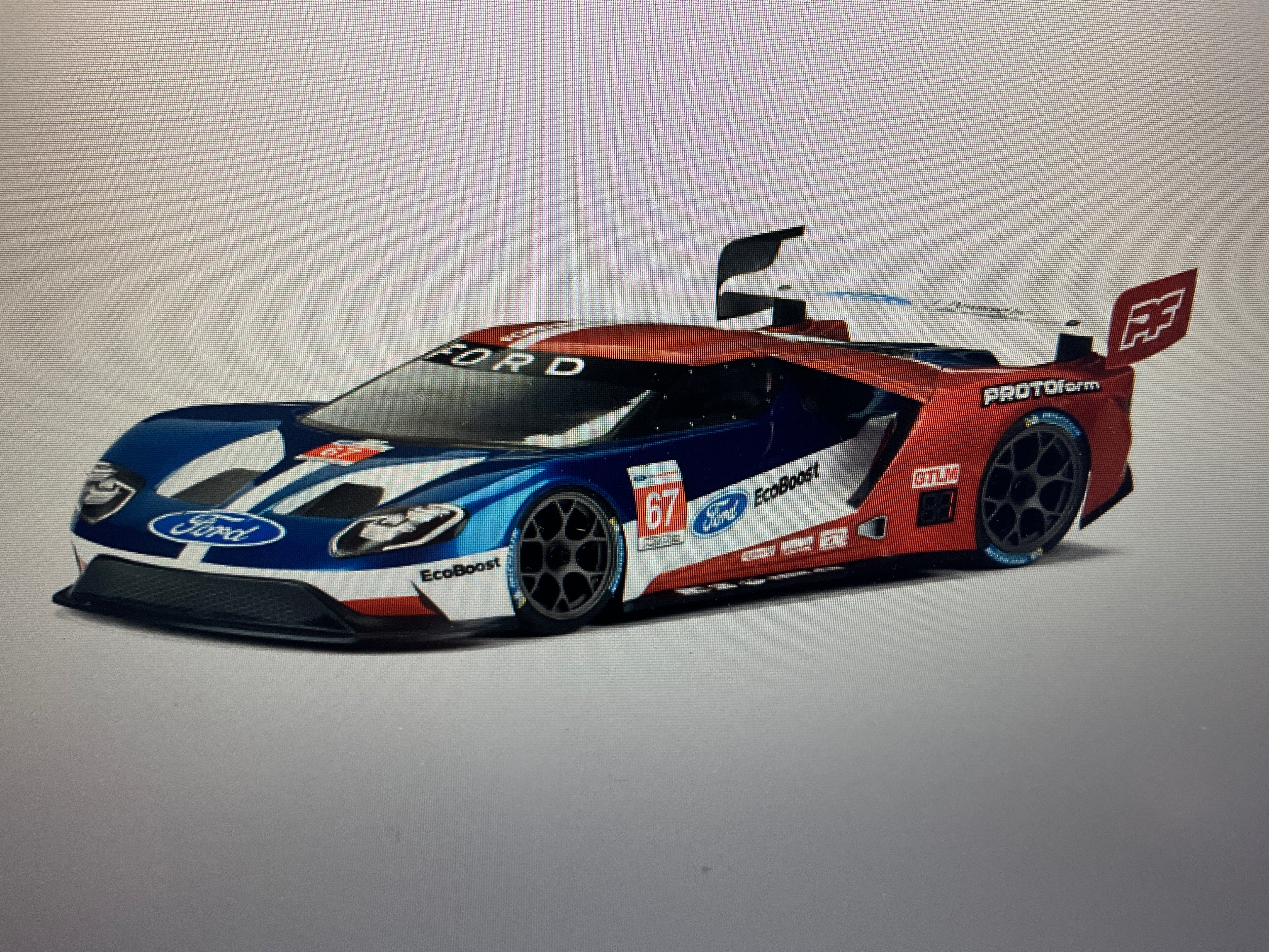 PROTOFORM 1/10 Ford GT LW Clear Body: 190mm Touring Car with LP shock towers