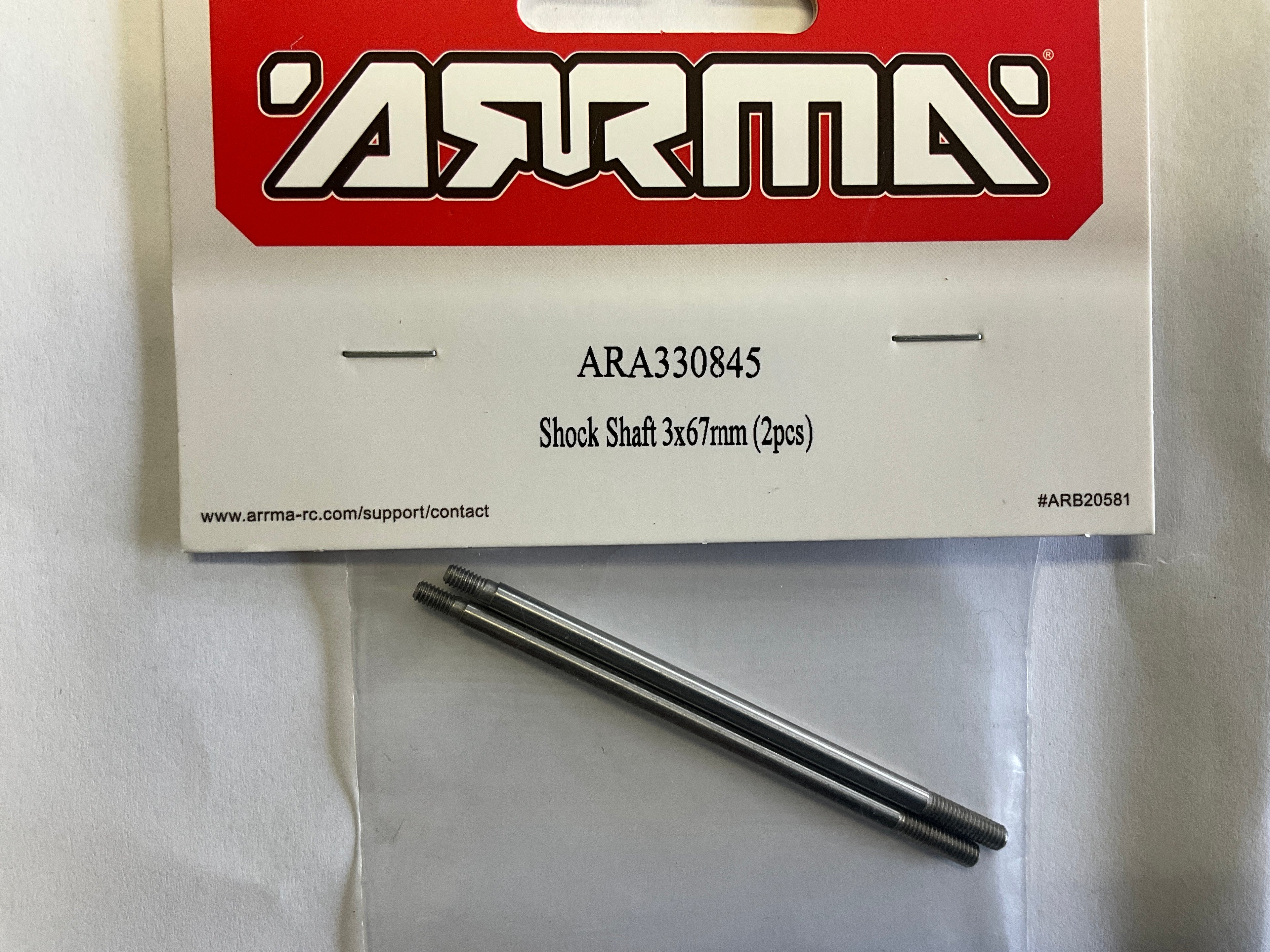 ARRMA Shock Shaft 3x67mm (2)