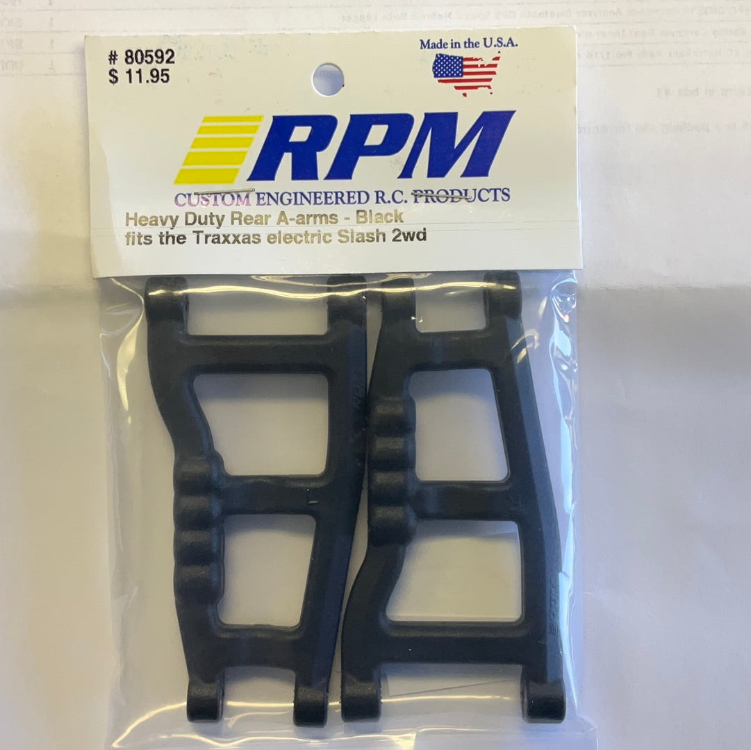 RPM Traxxas Slash Rear A-Arms (Black) (2)