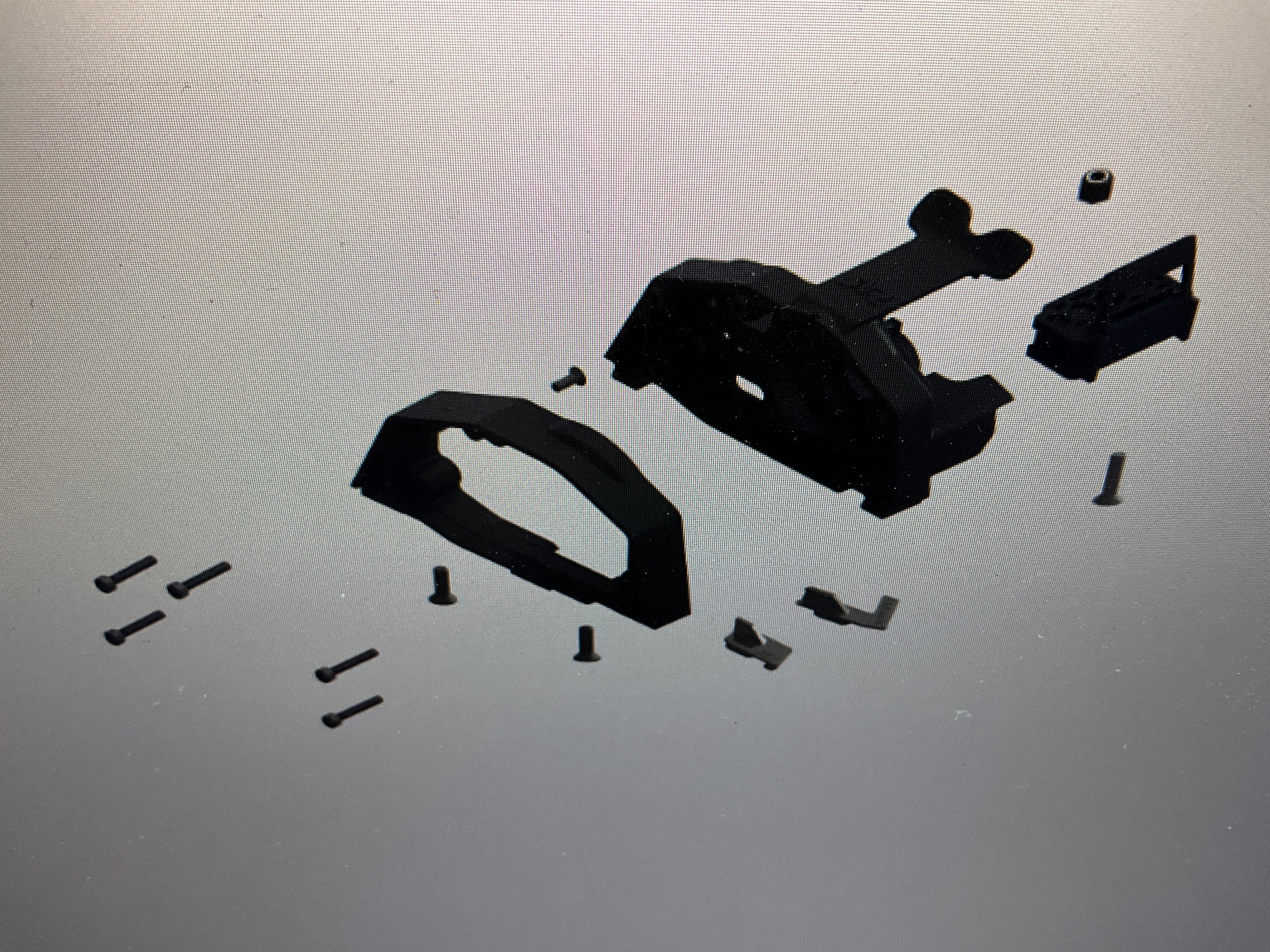 ARRMA Center Diff Power Module Plastic Part Set