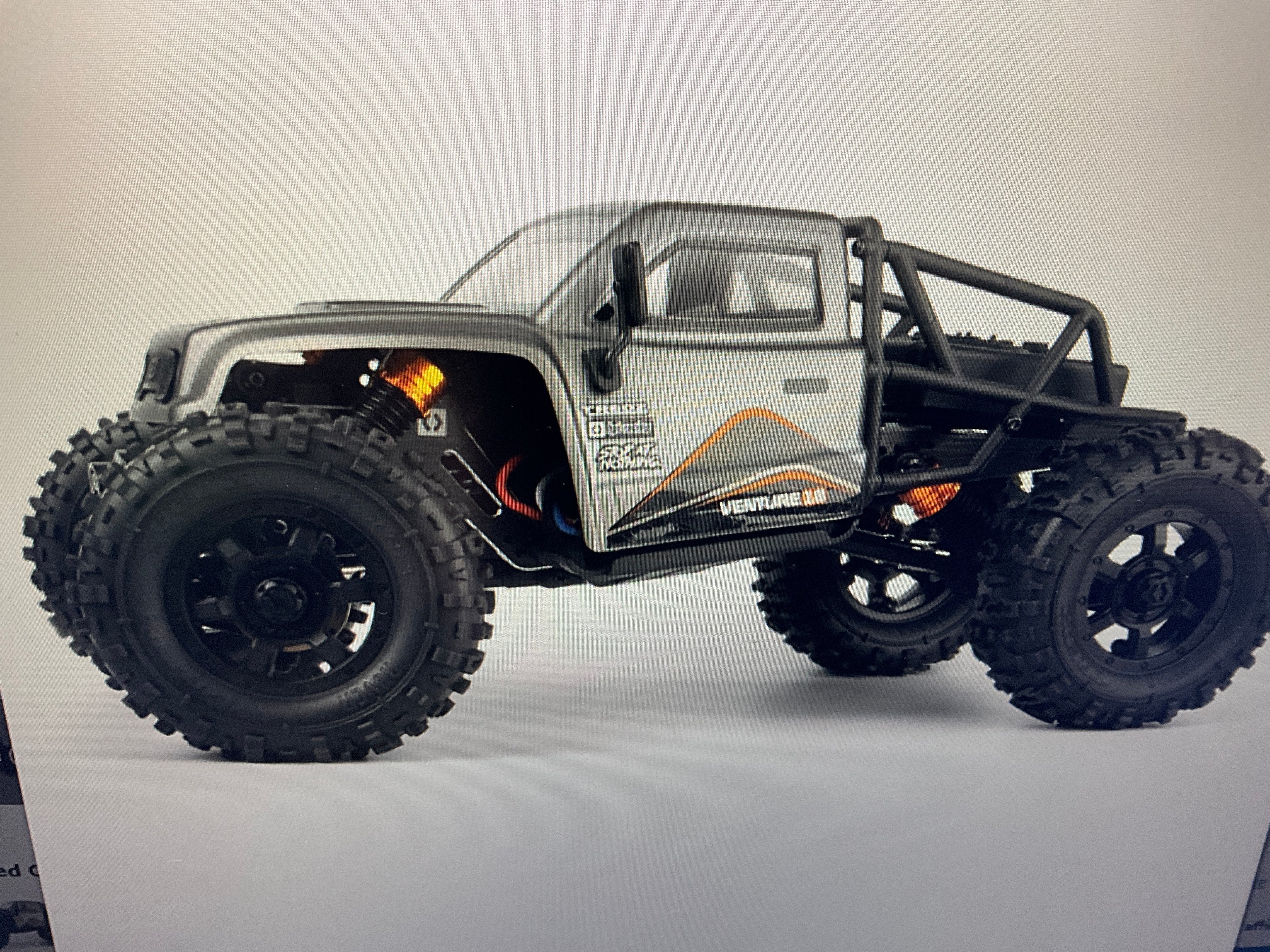 HPI Venture18 CC Flux 1/18 4WD RTR Brushless Rock Crawler (Gunmetal) w/2.4GHz Radio, Battery & Charger