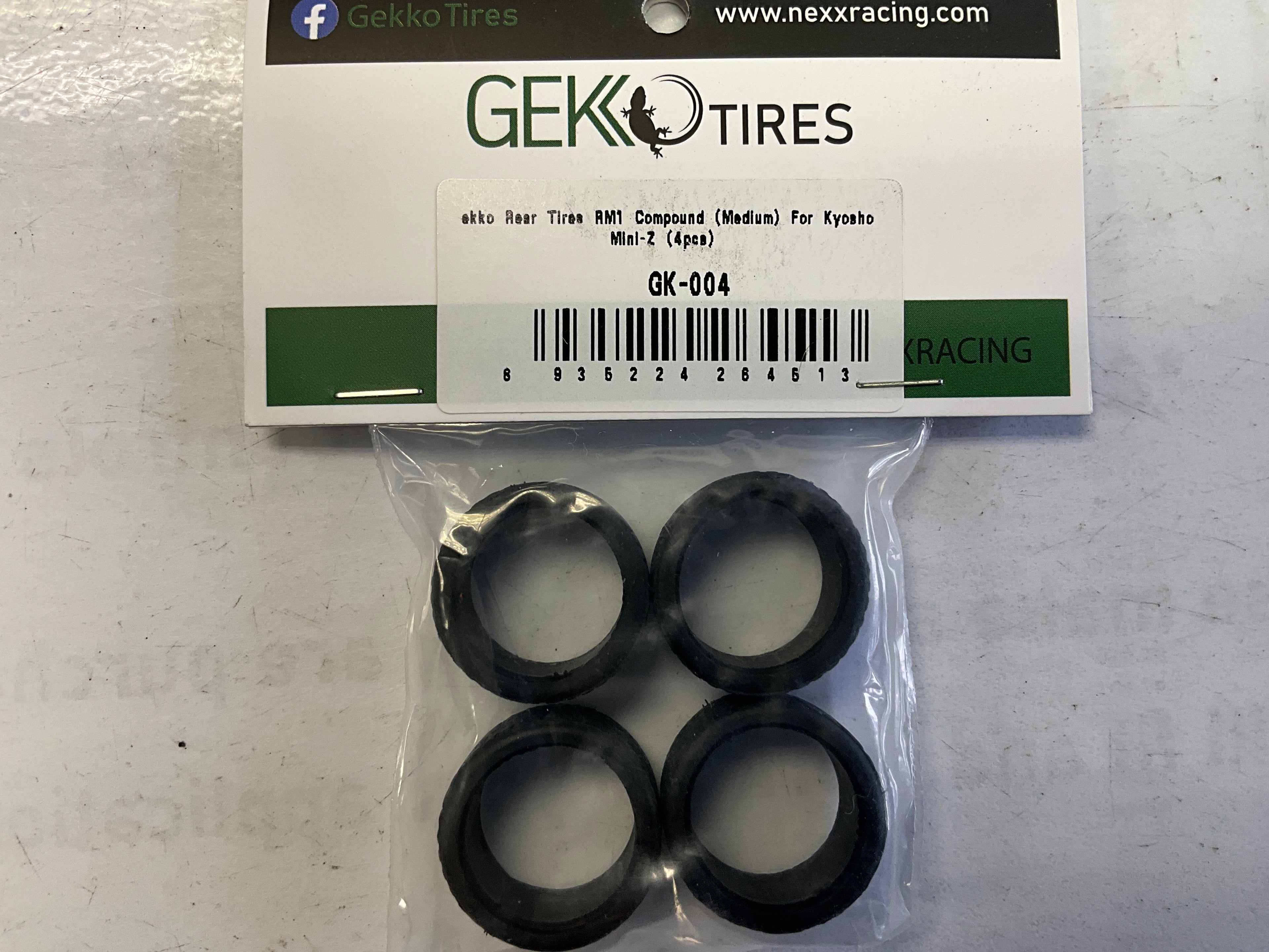NEXX Racing Gekko Type 1 Mini-Z Rear Tires (4) (RM1)