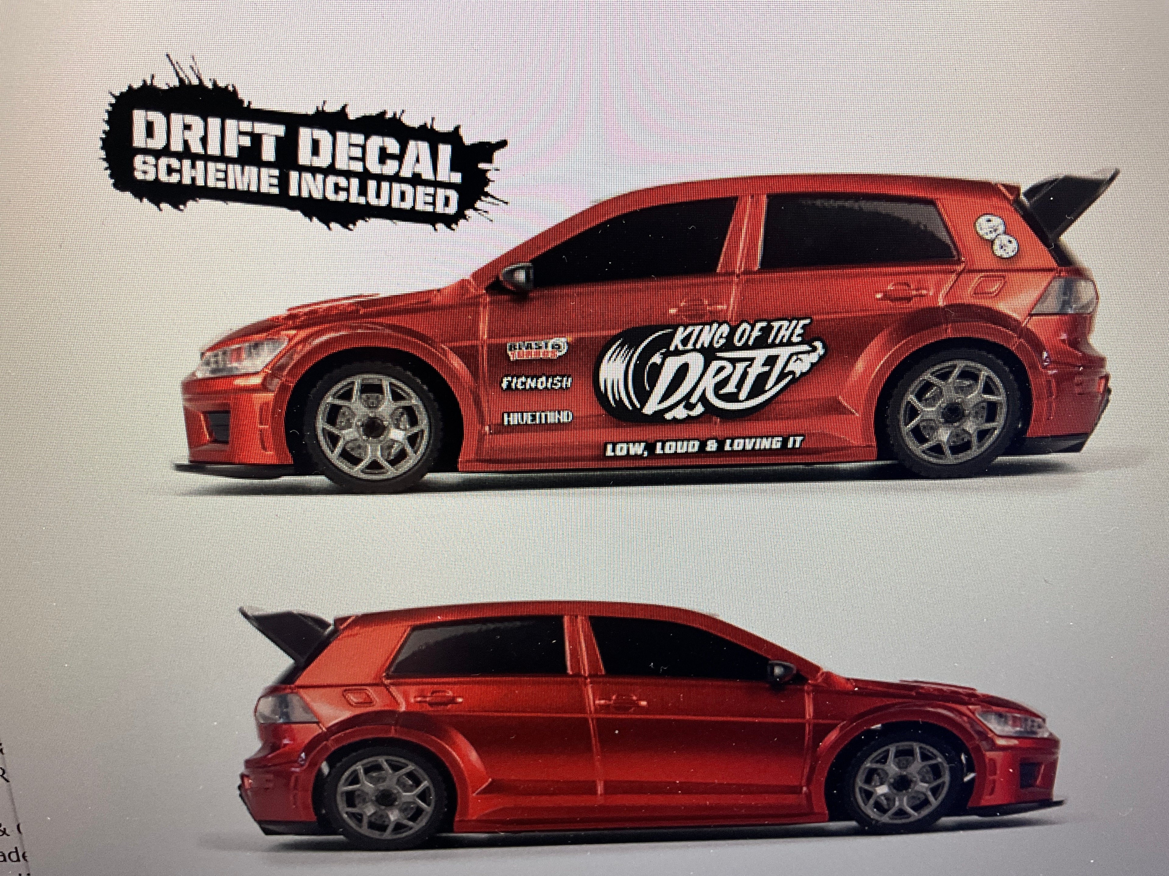 HPI Myte D 1/43 Drift Car - Red