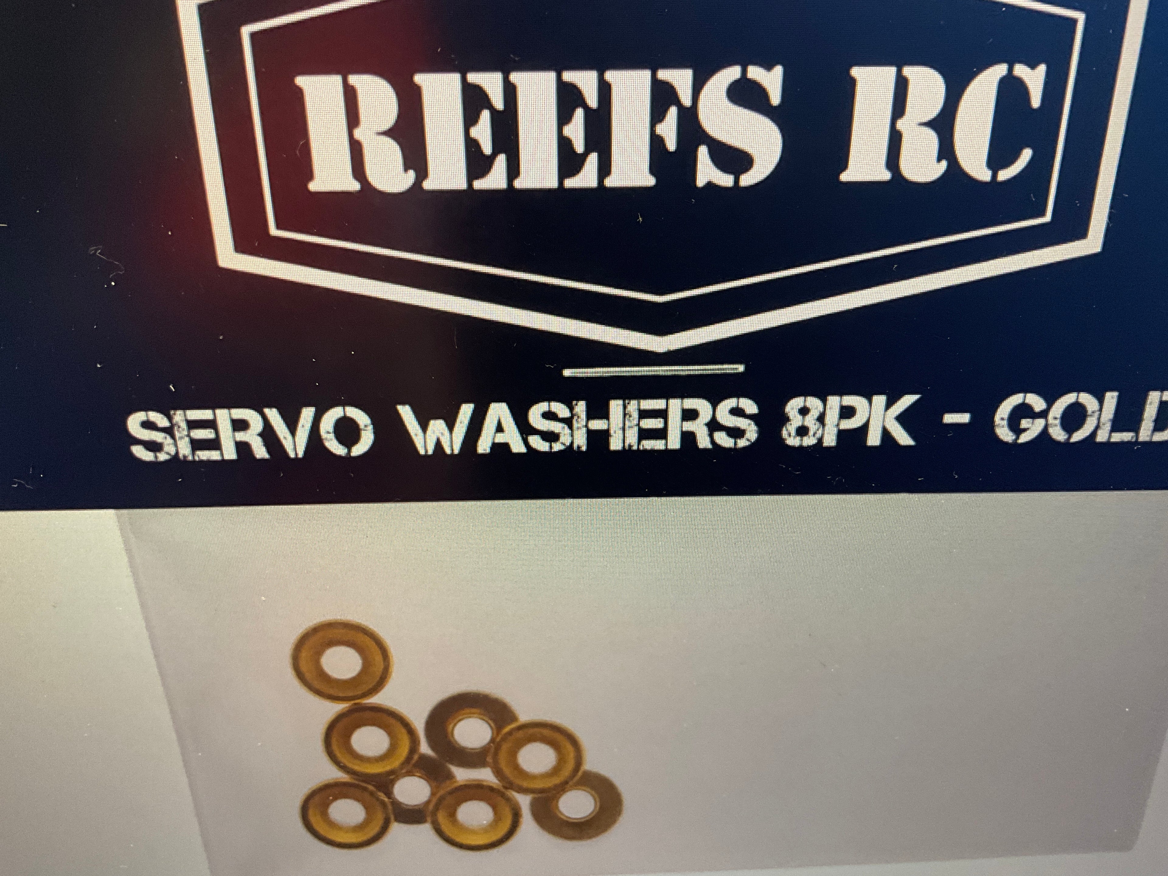 Reefs RC Aluminum Countersunk Servo Washers (8)