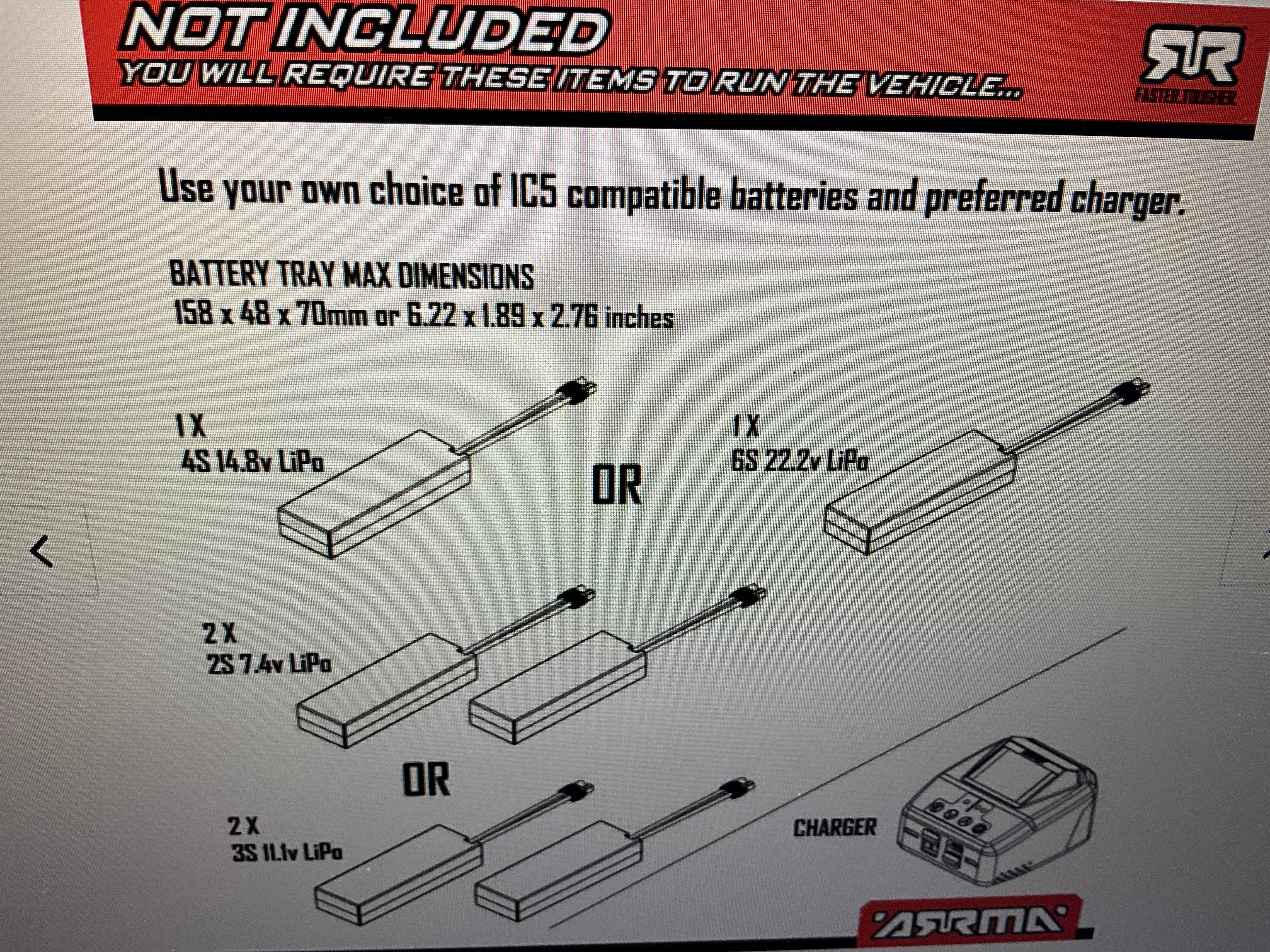 1/8 ARRMA NOTORIOUS 6S