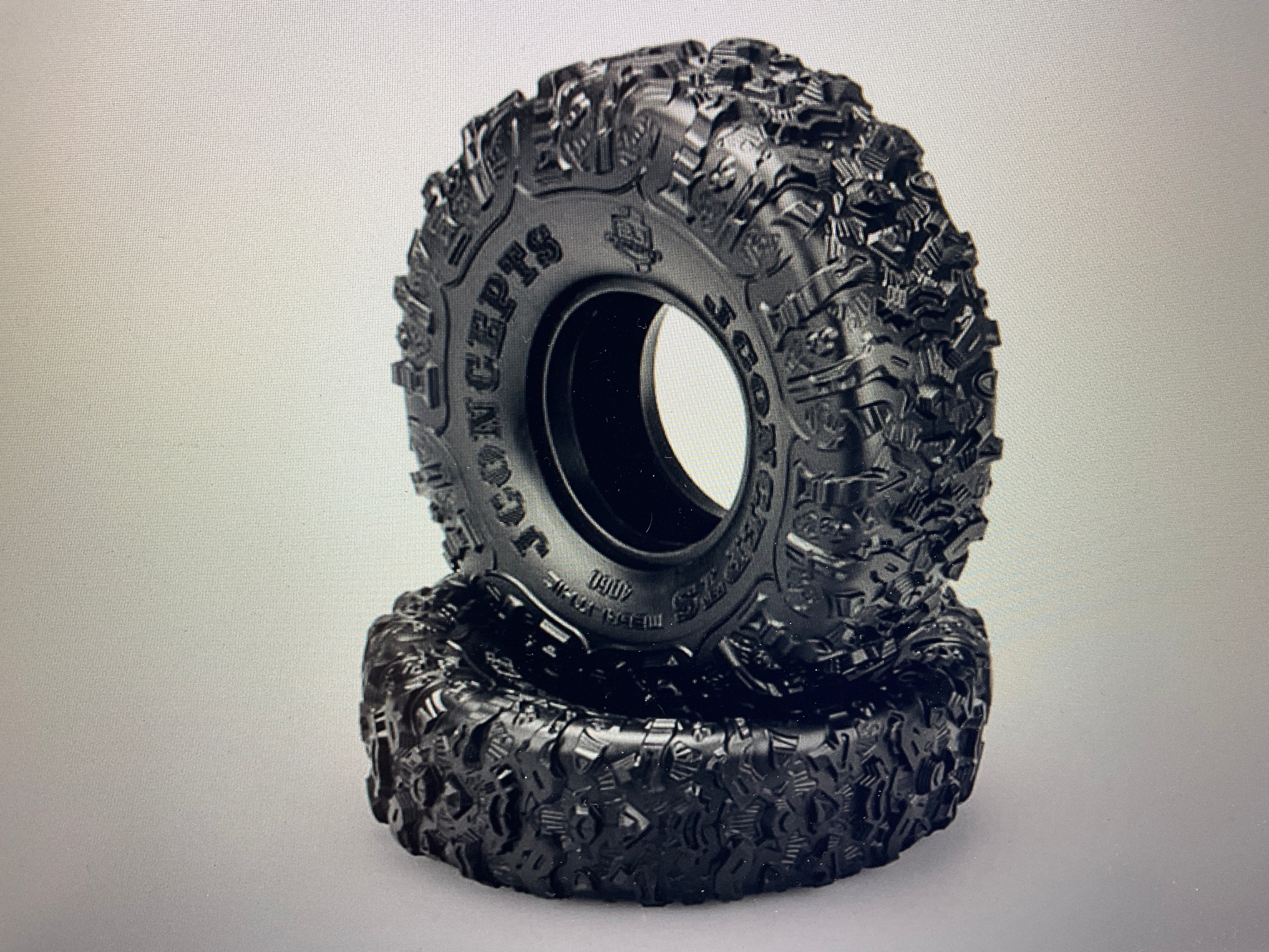 JConcepts Megalithic 1.9" Crawler Tires (2) (Green)