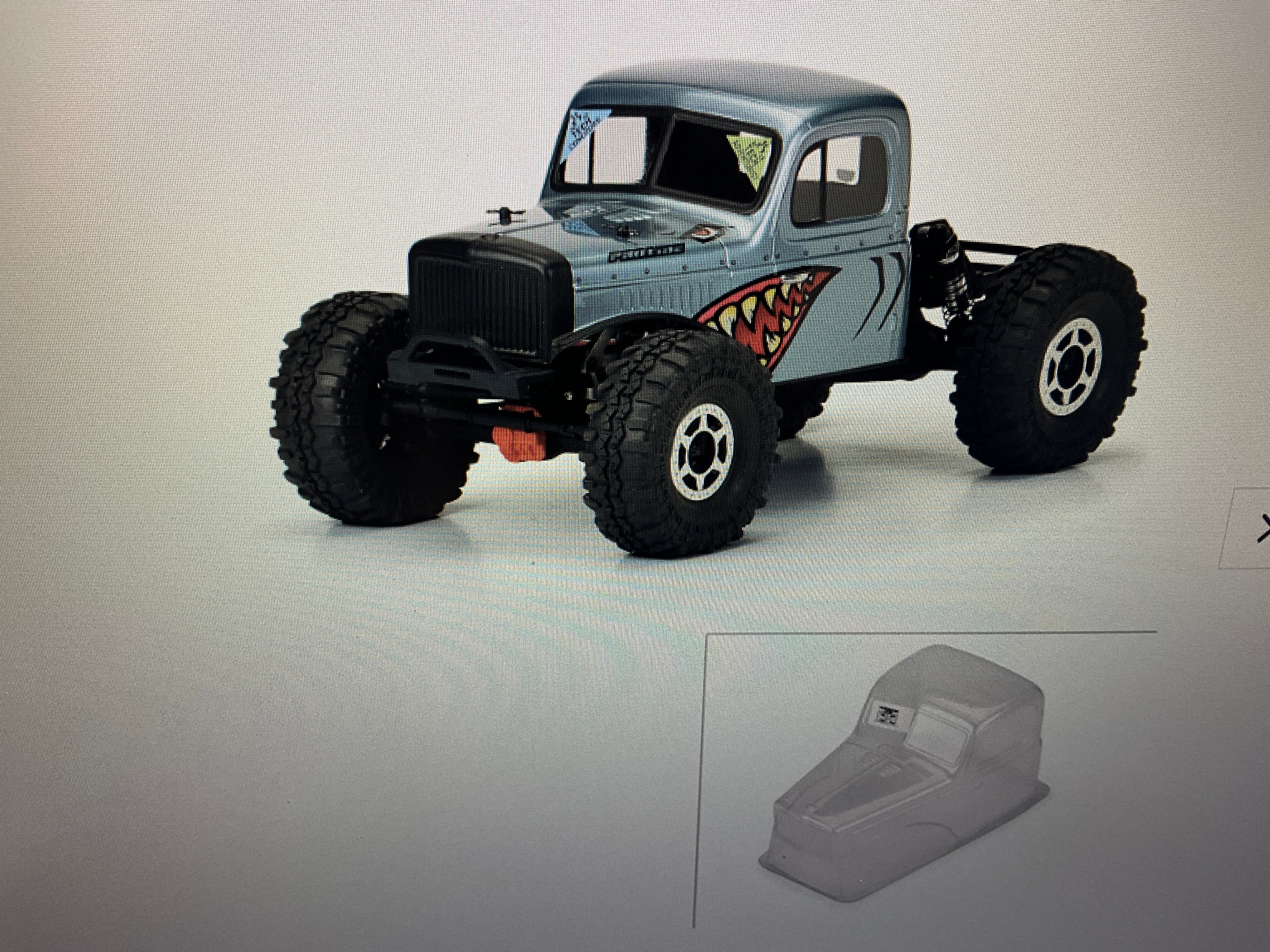 PROLINE 1/10 Comp Wagon Cab-Only Clear Body 12.3" (313mm) Wheelbase Crawlers