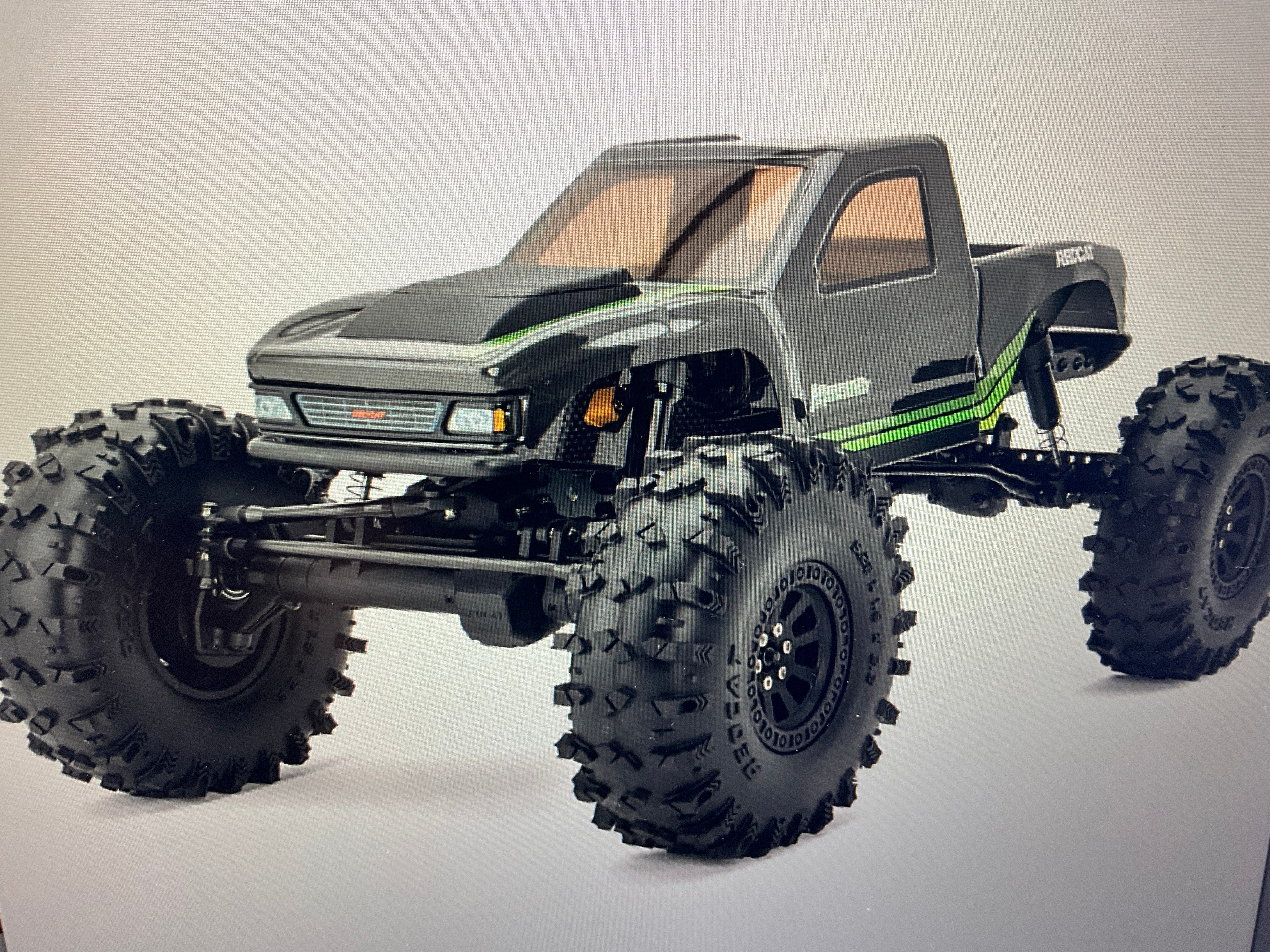 Redcat Vertex-10W 1/10 RTR 4WD Electric Brushless Rock Crawler (Dark Grey) (+24mm Wide Axles)