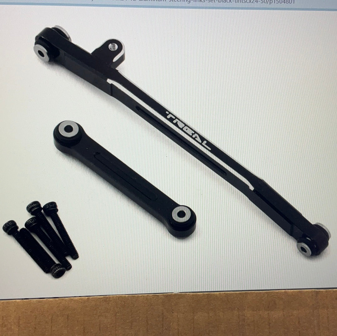 Treal Hobby Axial SCX24 V2 Aluminum Steering Links Set
