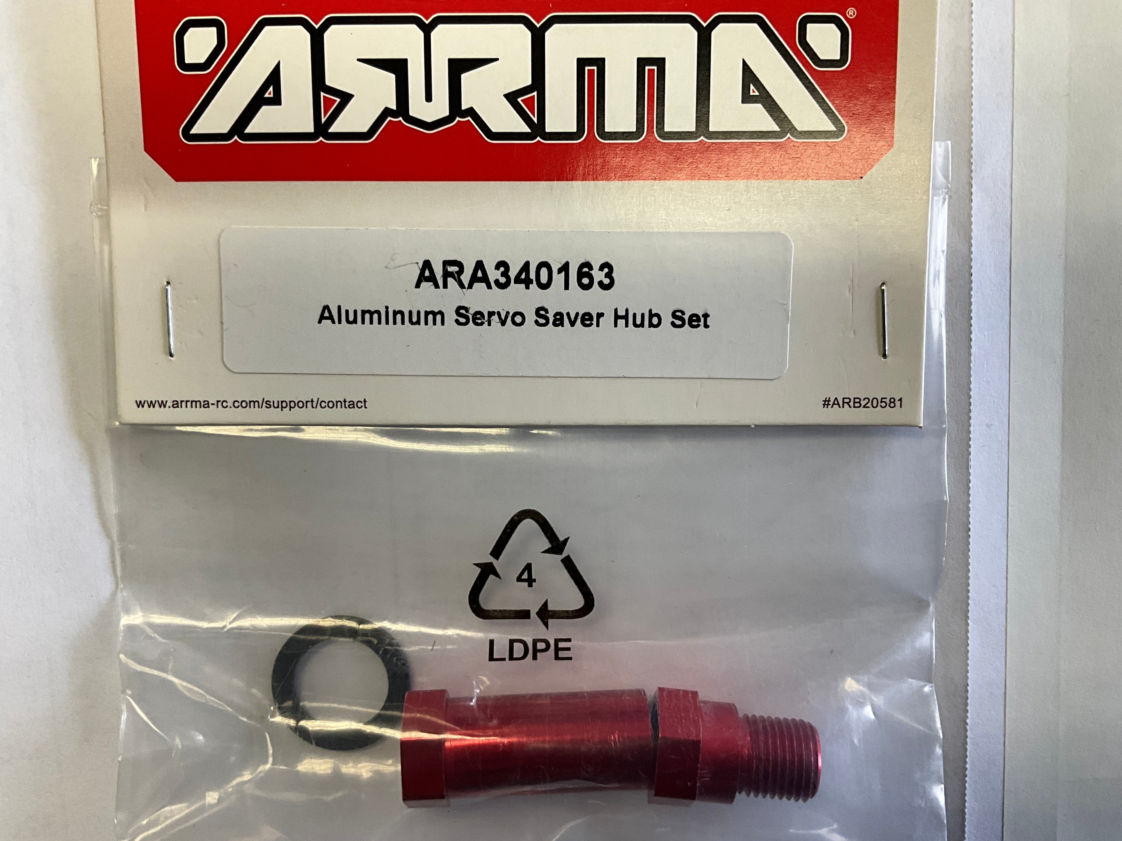 ARRMA Aluminum Servo Saver Hub Set
