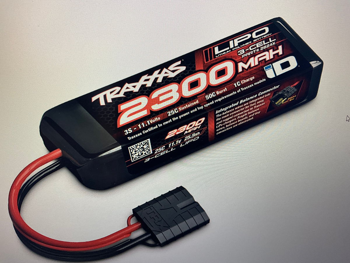 2300 mAh 11.1 Volt 3-Cell LiPo Battery