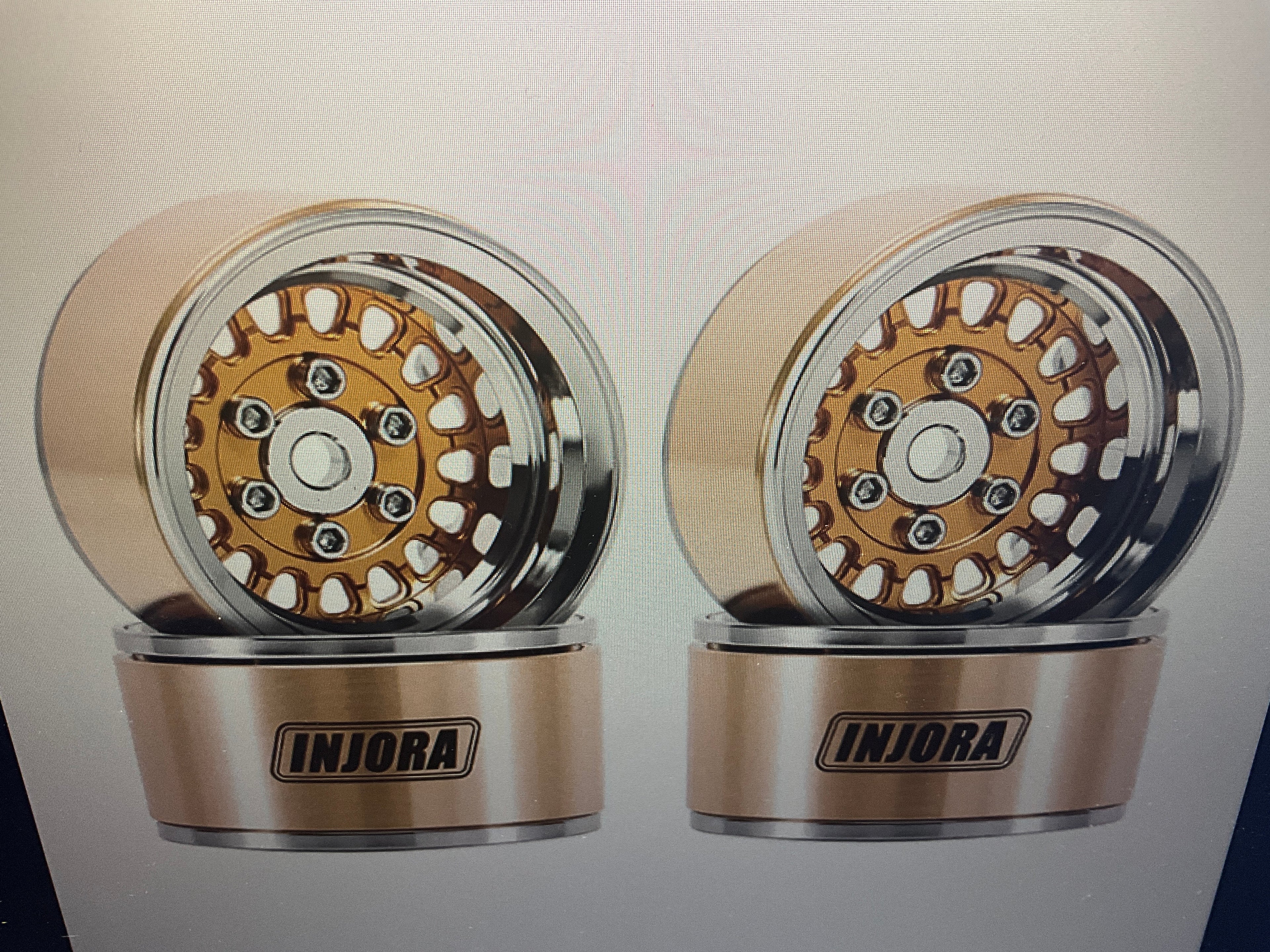 INJORA 1.0" ModuWheel -4.4mm Offset Wheels for Micro Crawlers (MW1016)