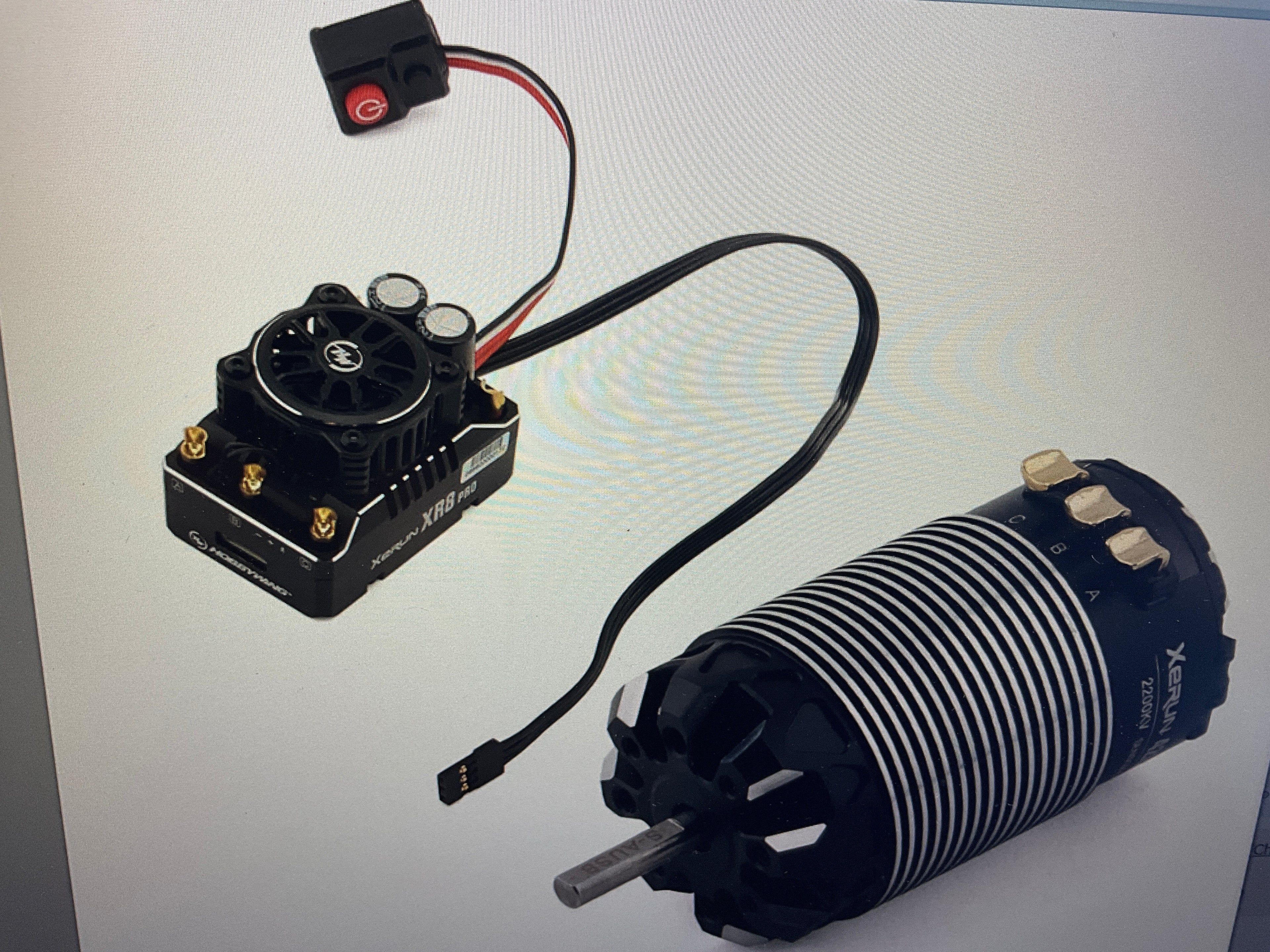Hobbywing Xerun XR8 Pro G3 Brushless ESC/4268SD G3 Motor Combo (2200kV)