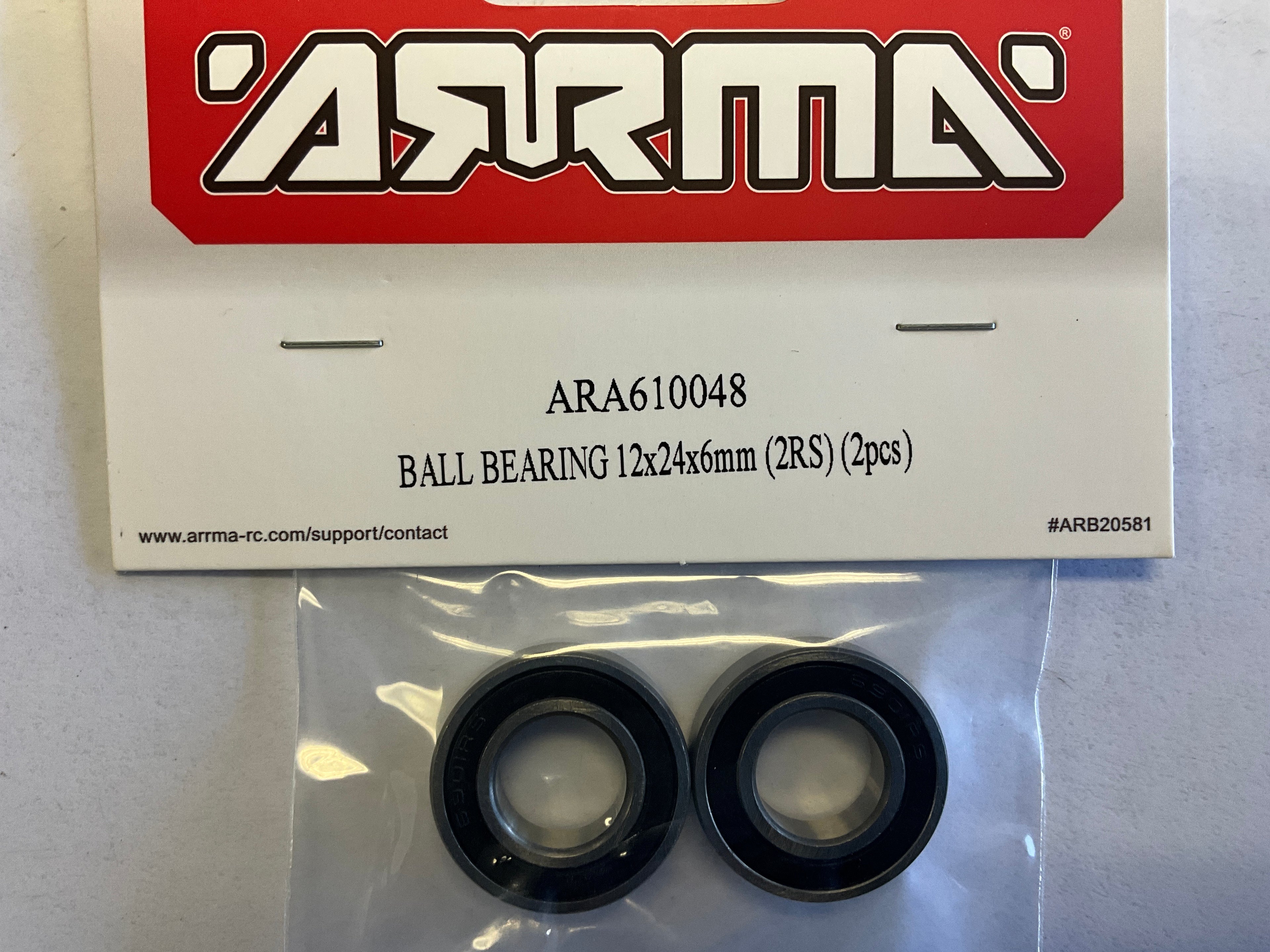 ARRMA Ball Bearing 12x24x6mm 2RS (2)
