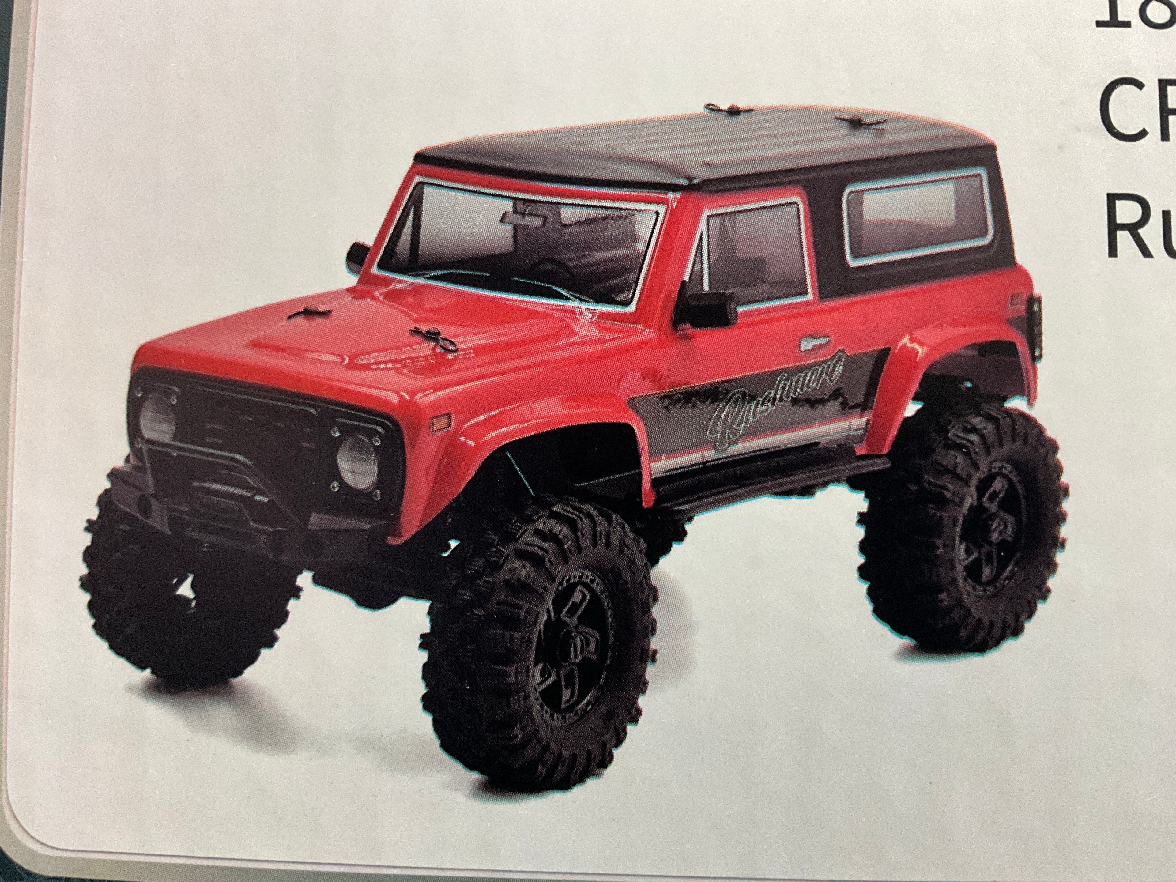 Furitek CR-18P 2024 Rushmore 4x4 1/18 RTR Micro Rock Crawler w/Brushless Furitek & Motor