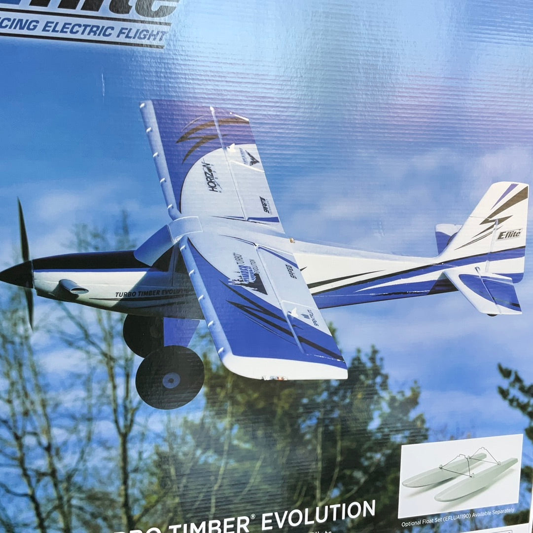 UMX Turbo Timber Evolution BNF Basic with AS3X and SAFE