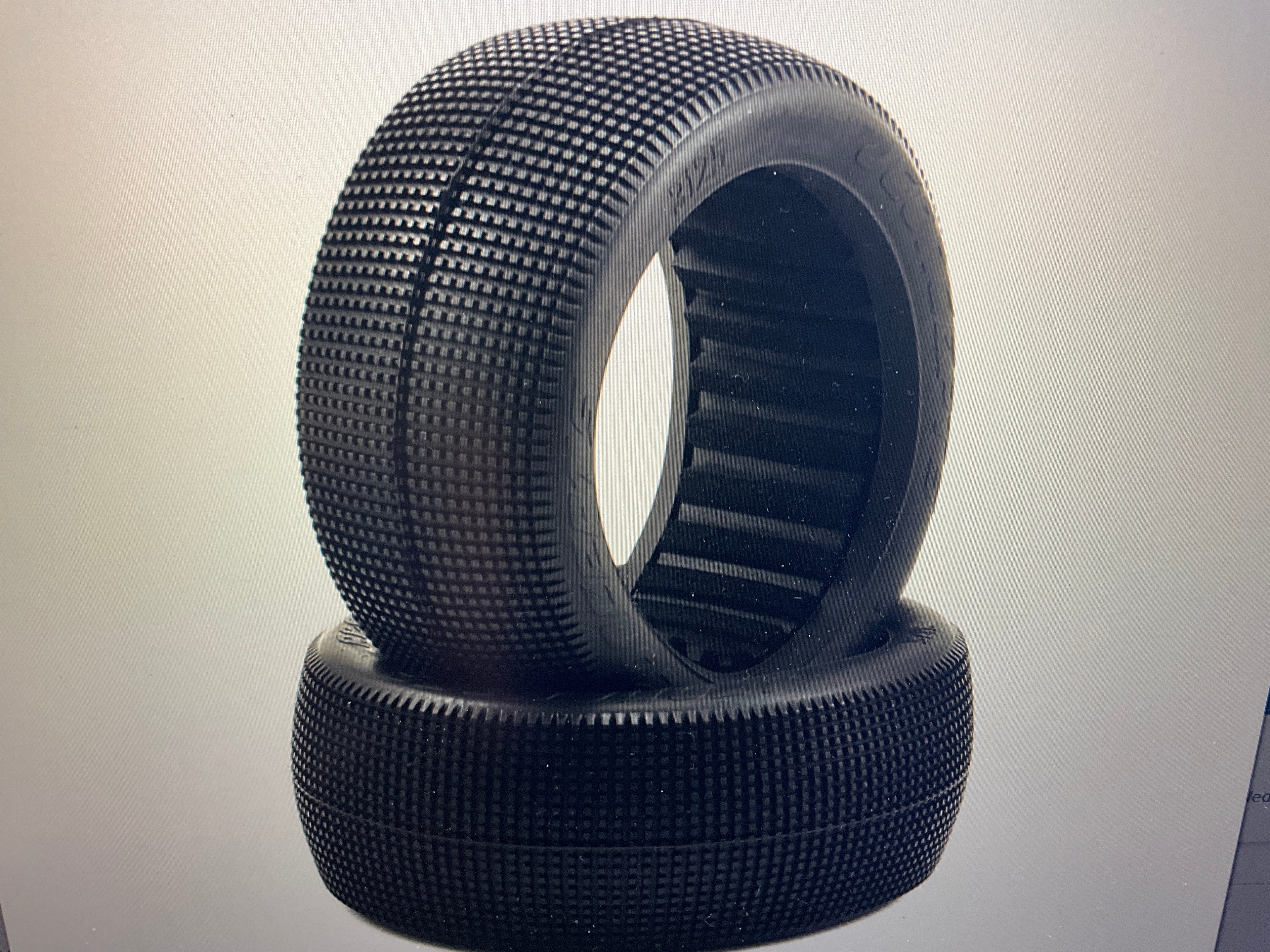 JConcepts Reflex 4.0" 1/8th Truggy Tires (2) (Aqua A2)