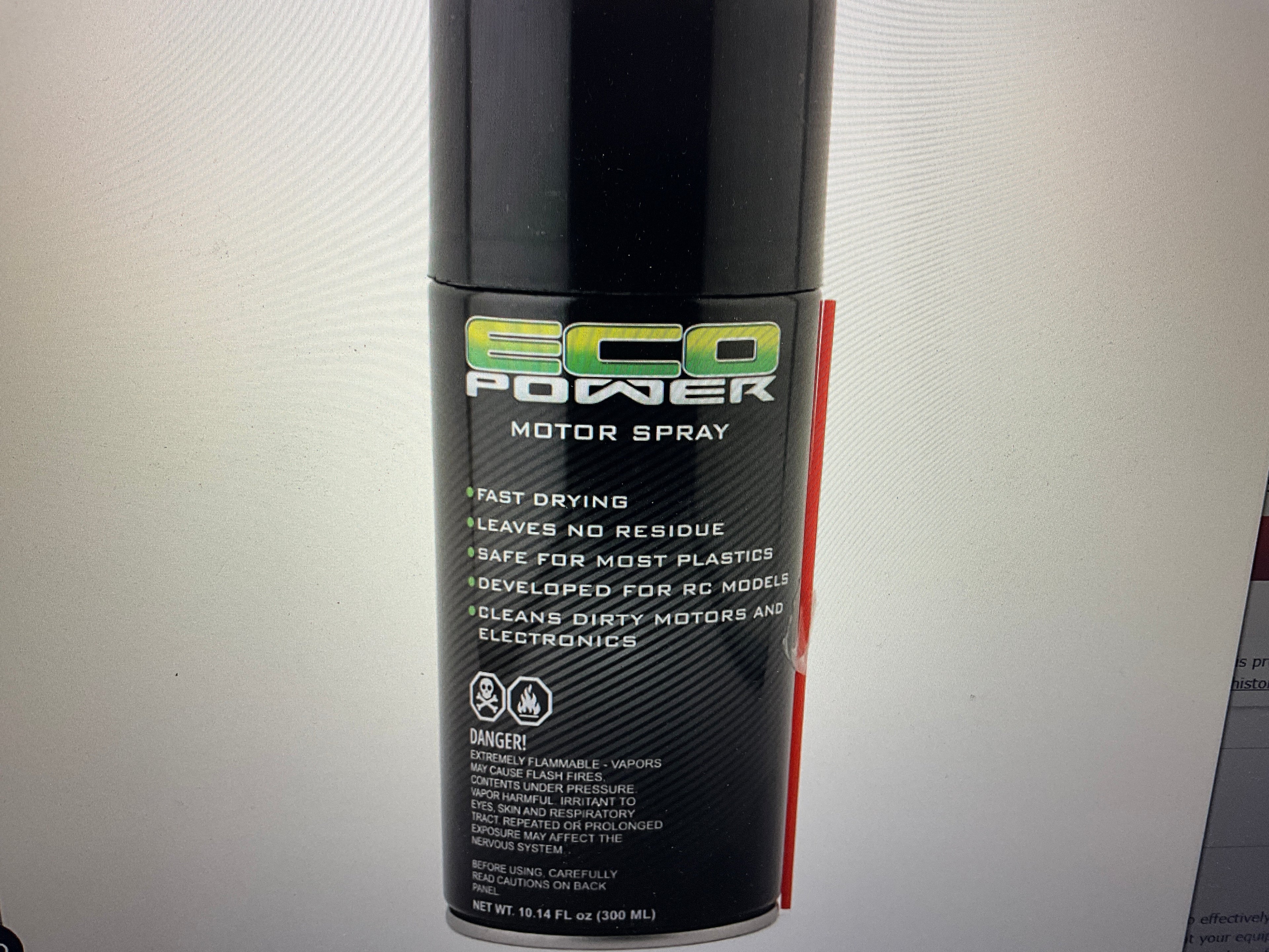 EcoPower Motor & Electronics Cleaner (10.14 fl oz/300ML)