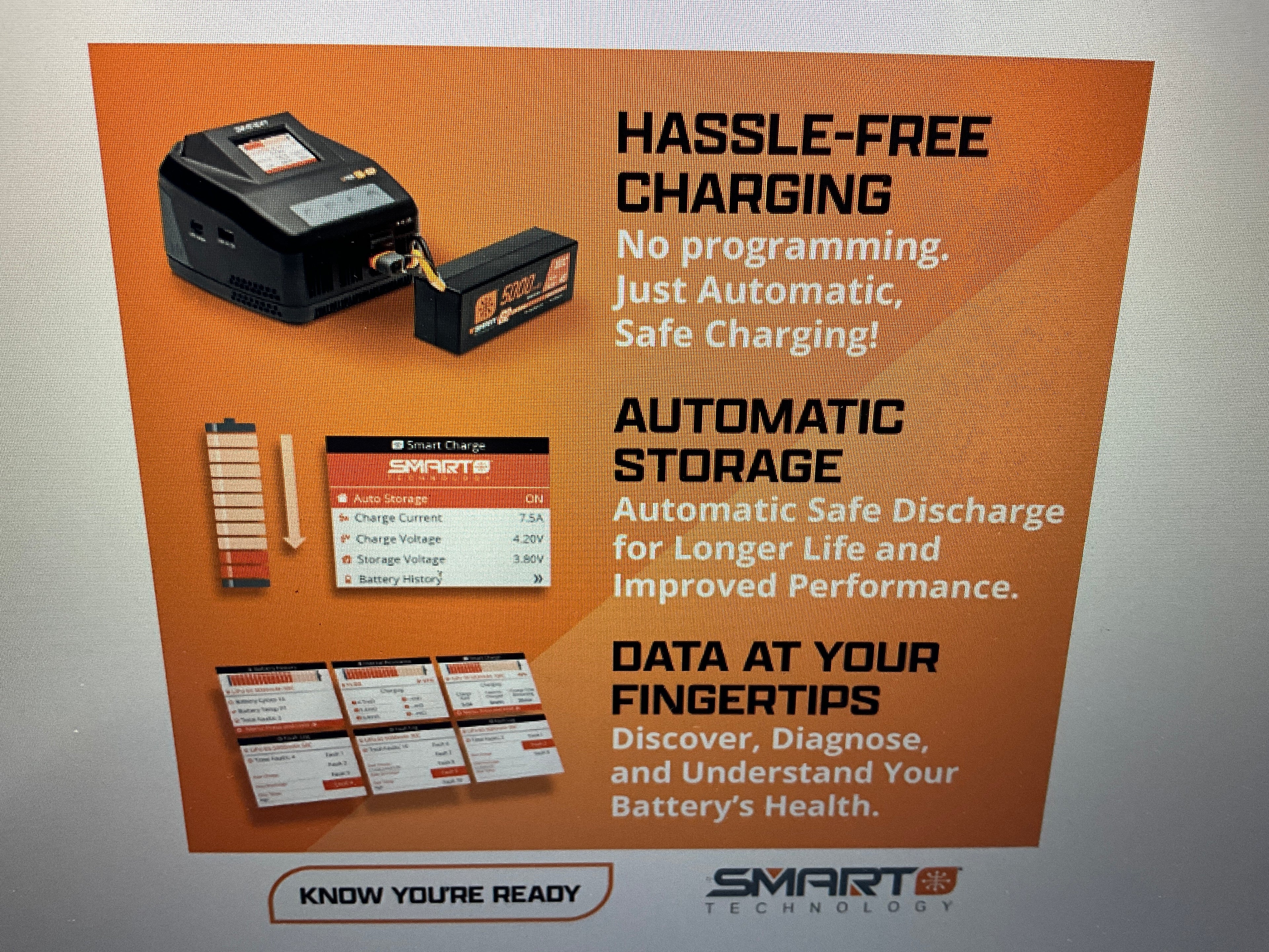 Smart Powerstage Surface Bundle: 1400mAh 2S 30C LiPo Battery (IC2) / 100W S100 Charger / 65W Power Supply / Adapter
