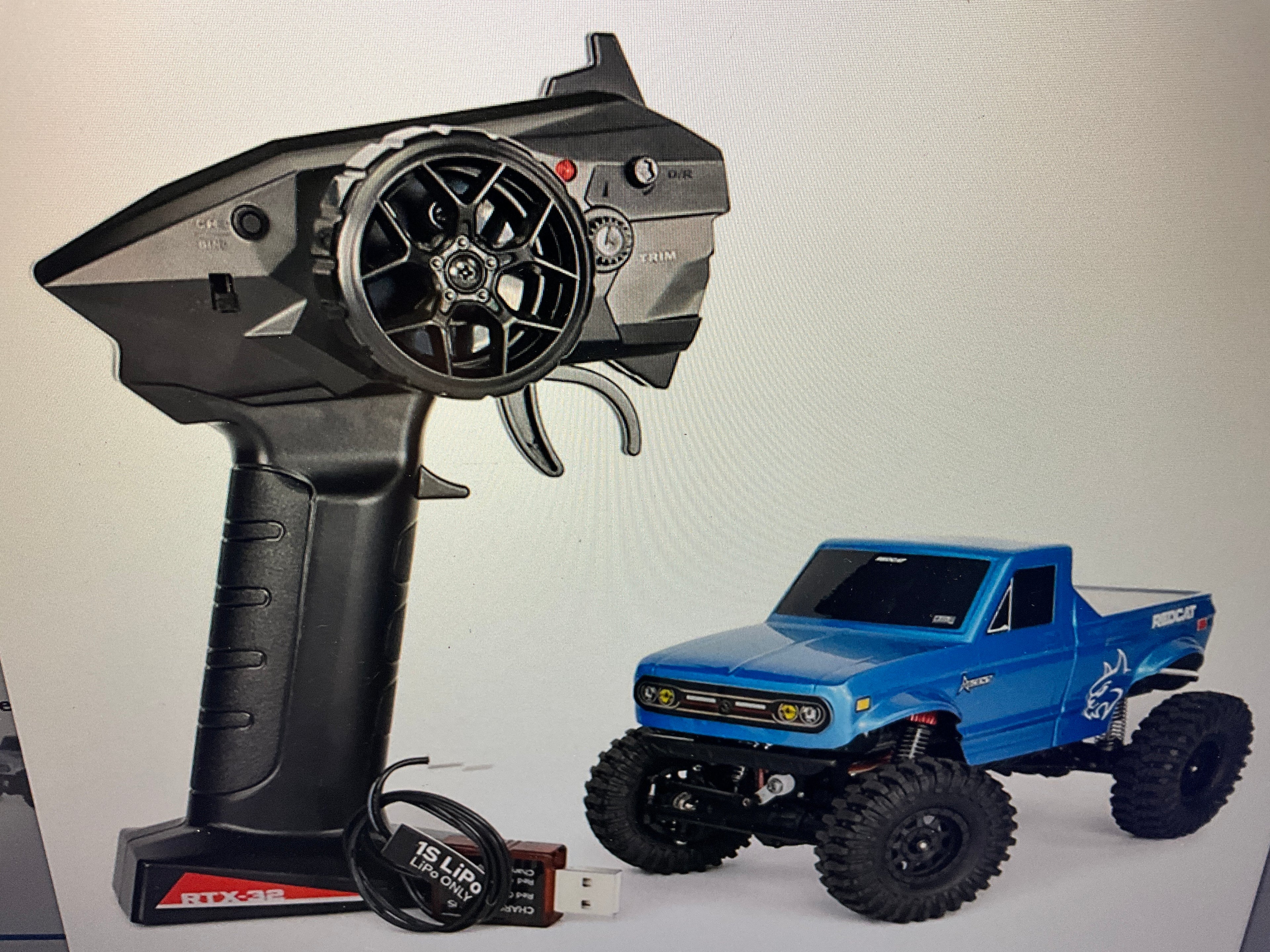 Redcat Ascent-32 1/32 4WD RTR Rock Crawler w/2.4GHz Radio, Battery & Charger