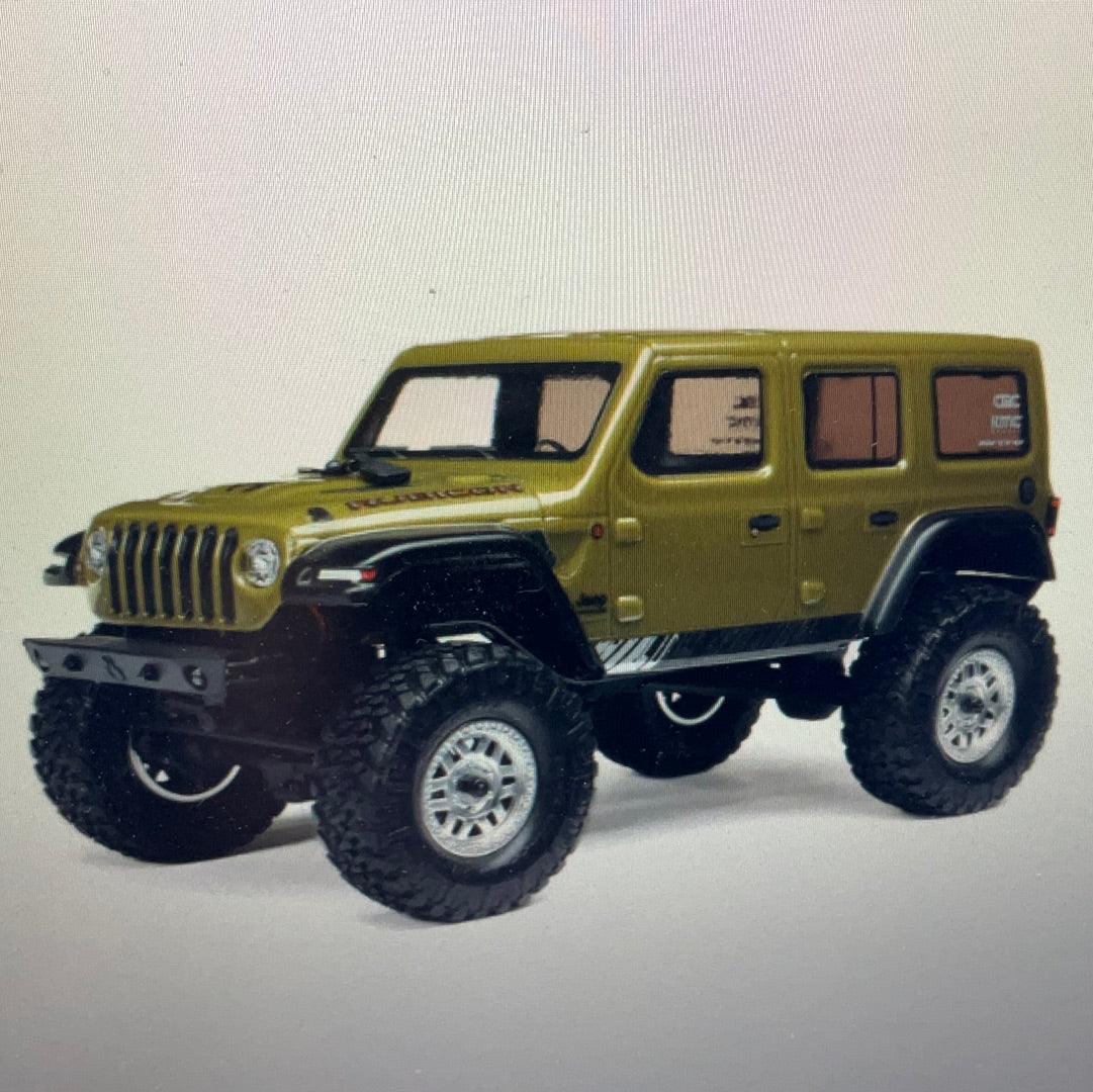 AXIAL 1/24 SCX24 Jeep Wrangler JLU 4X4 Rock Crawler Brushed RTR