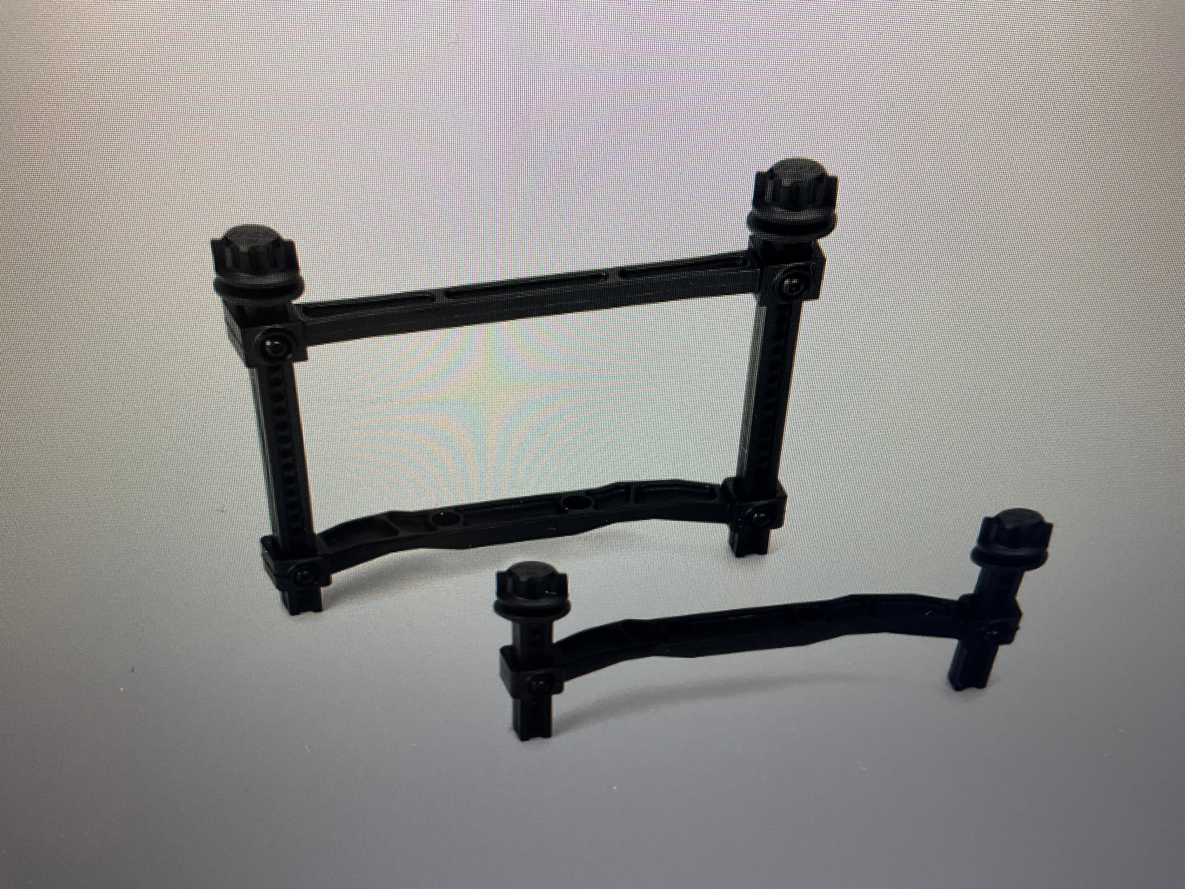 PROLINE 1/10 Extended Front/Rear Body Mounts: Slash 4x4
