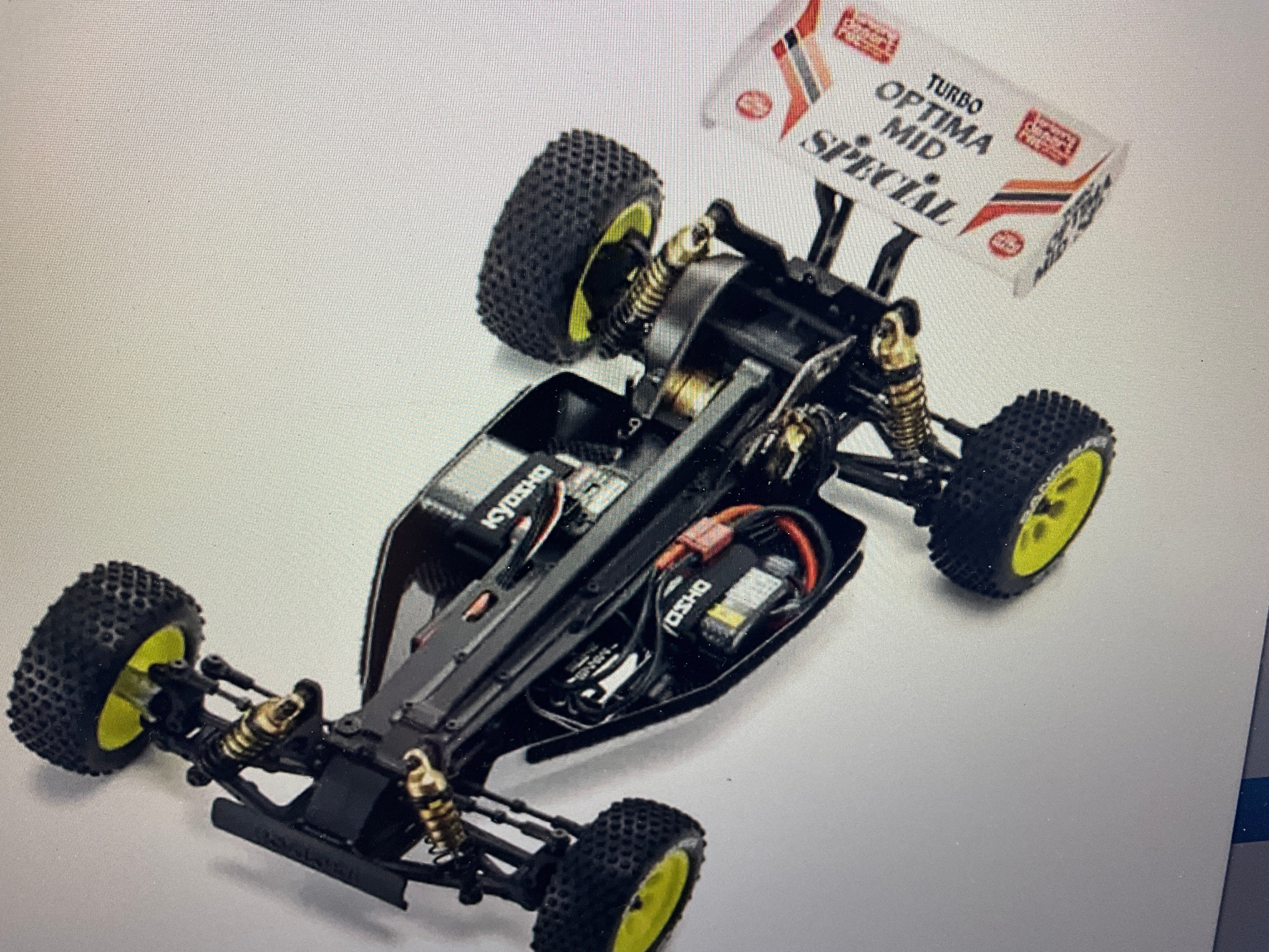 Kyosho Turbo Optima Mid Special 1/10 4WD Electric Off-Road Buggy Racer Kit