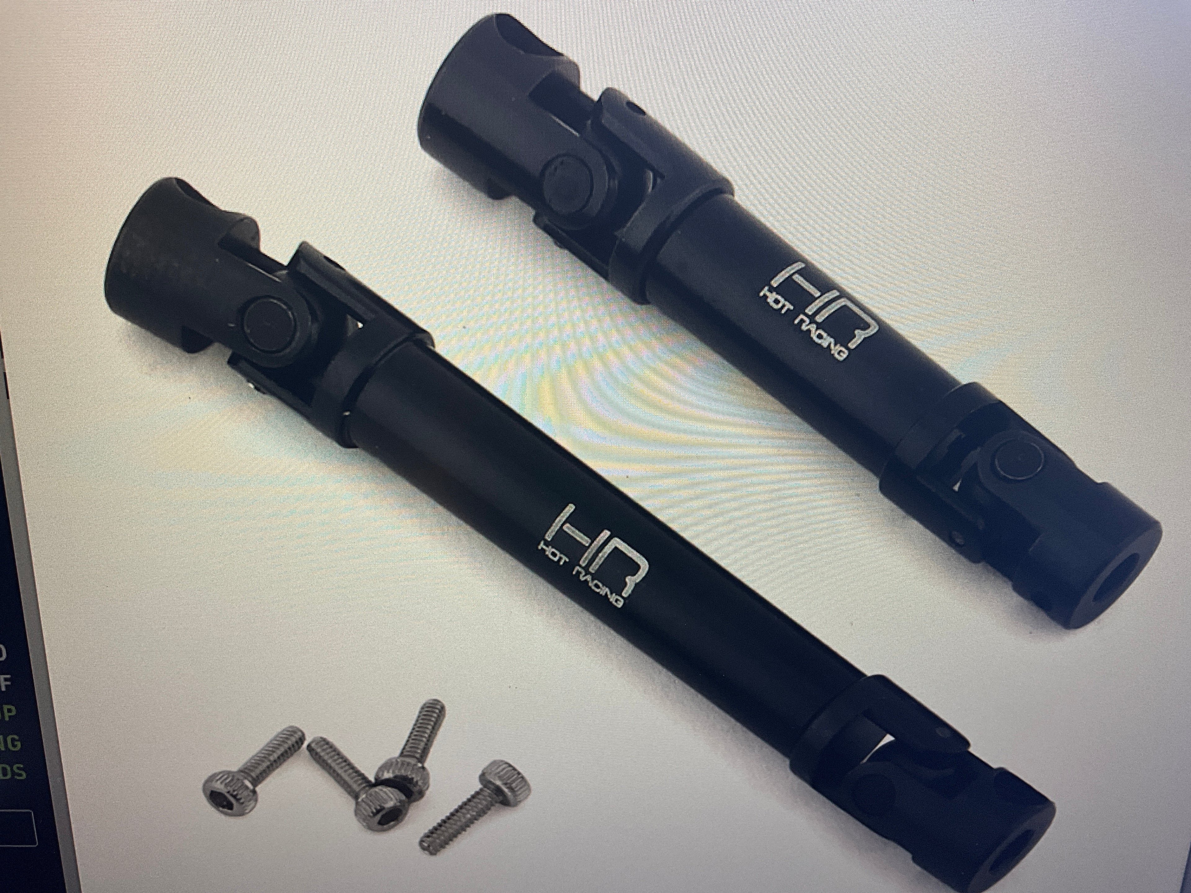 Hot Racing Axial SCX24 Steel Center Driveshaft (AXI00002V2 & AXI00001)