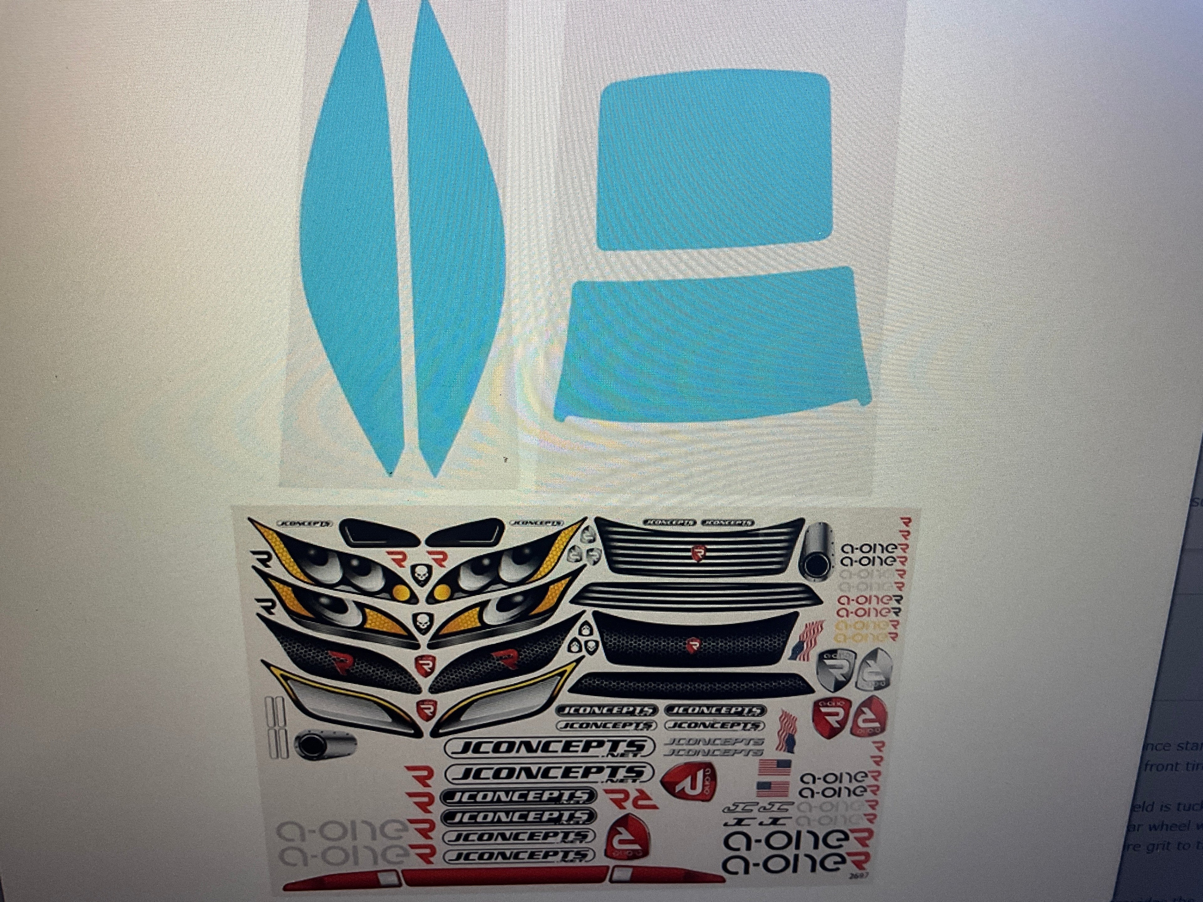 JConcepts A2R "A-One Racer 2" 1/10 Touring Car Body (Clear) (190mm)