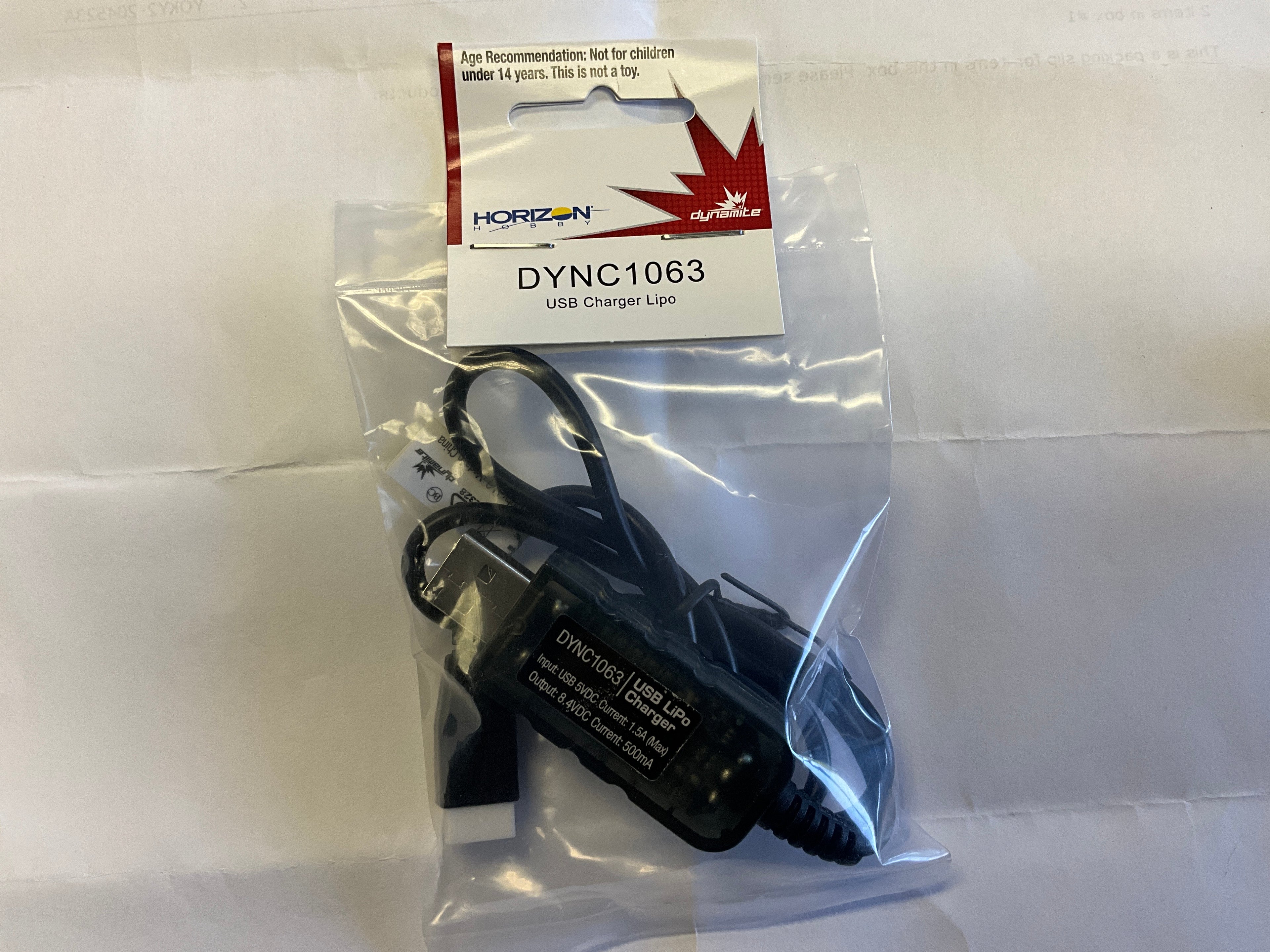 DYNAMITE USB Charger LiPo