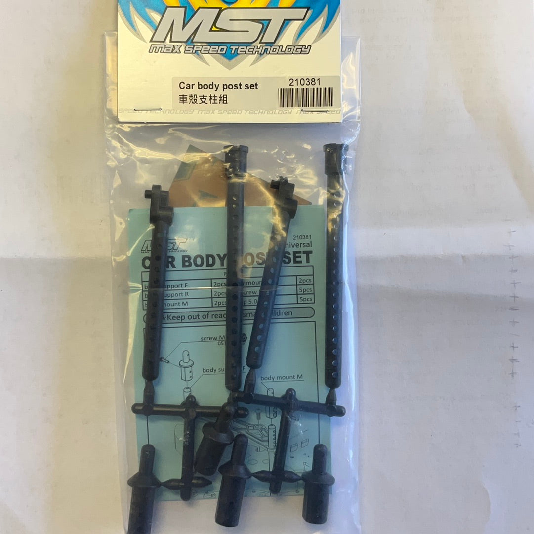 MST Car body post set