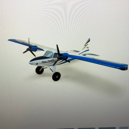 E-FLITE Twin Timber 1.6m BNF Basic with AS3X and SAFE Select