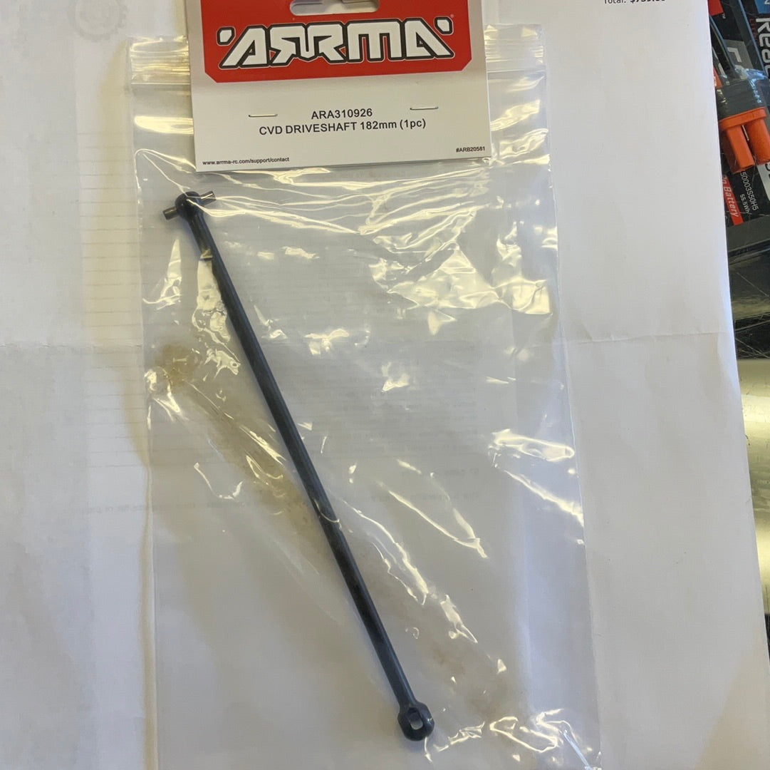 ARRMA CVD Driveshaft 182mm