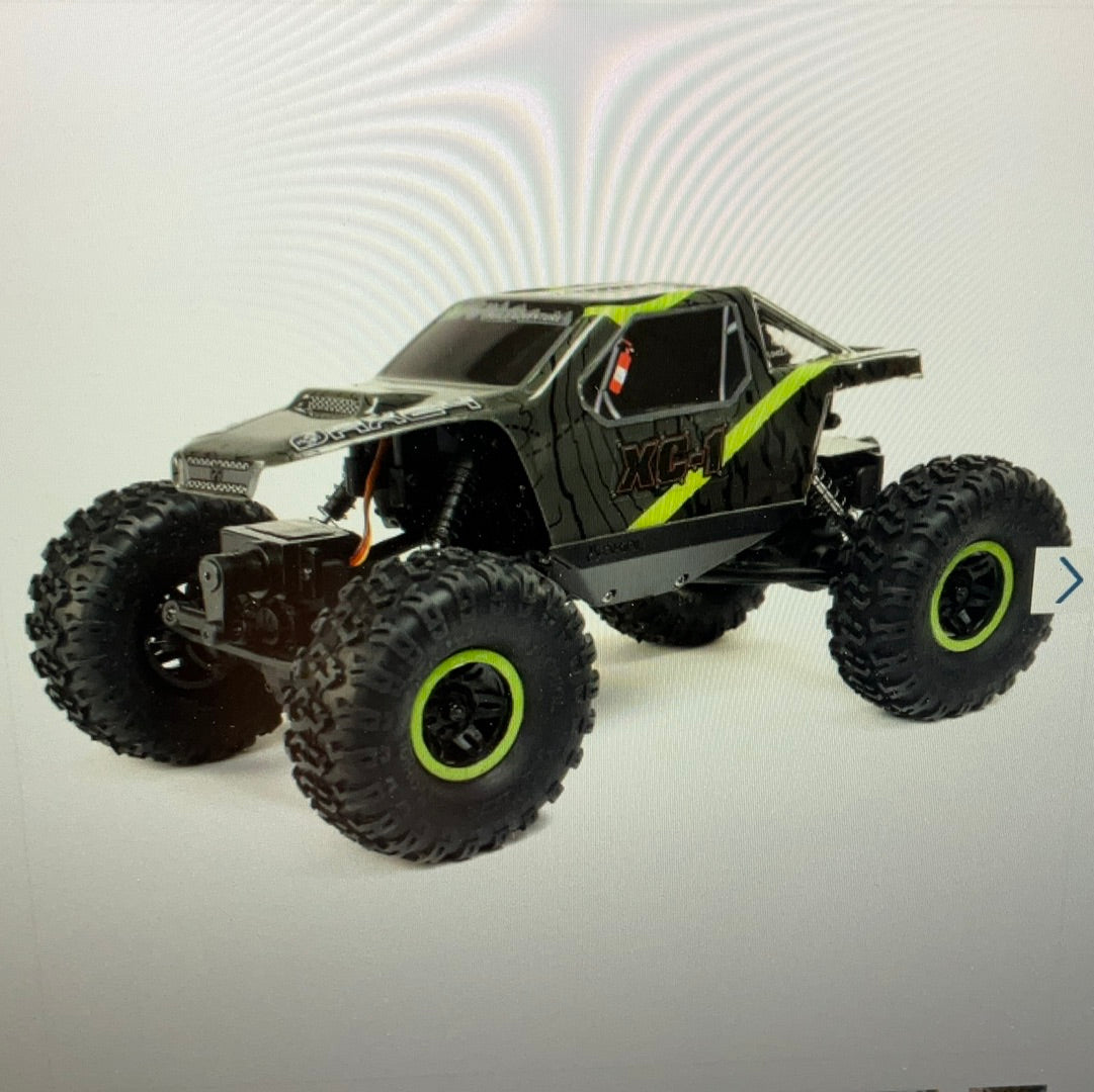 AXIAL 1/24 AX24 XC-1 4WS Crawler Brushed RTR, Green
