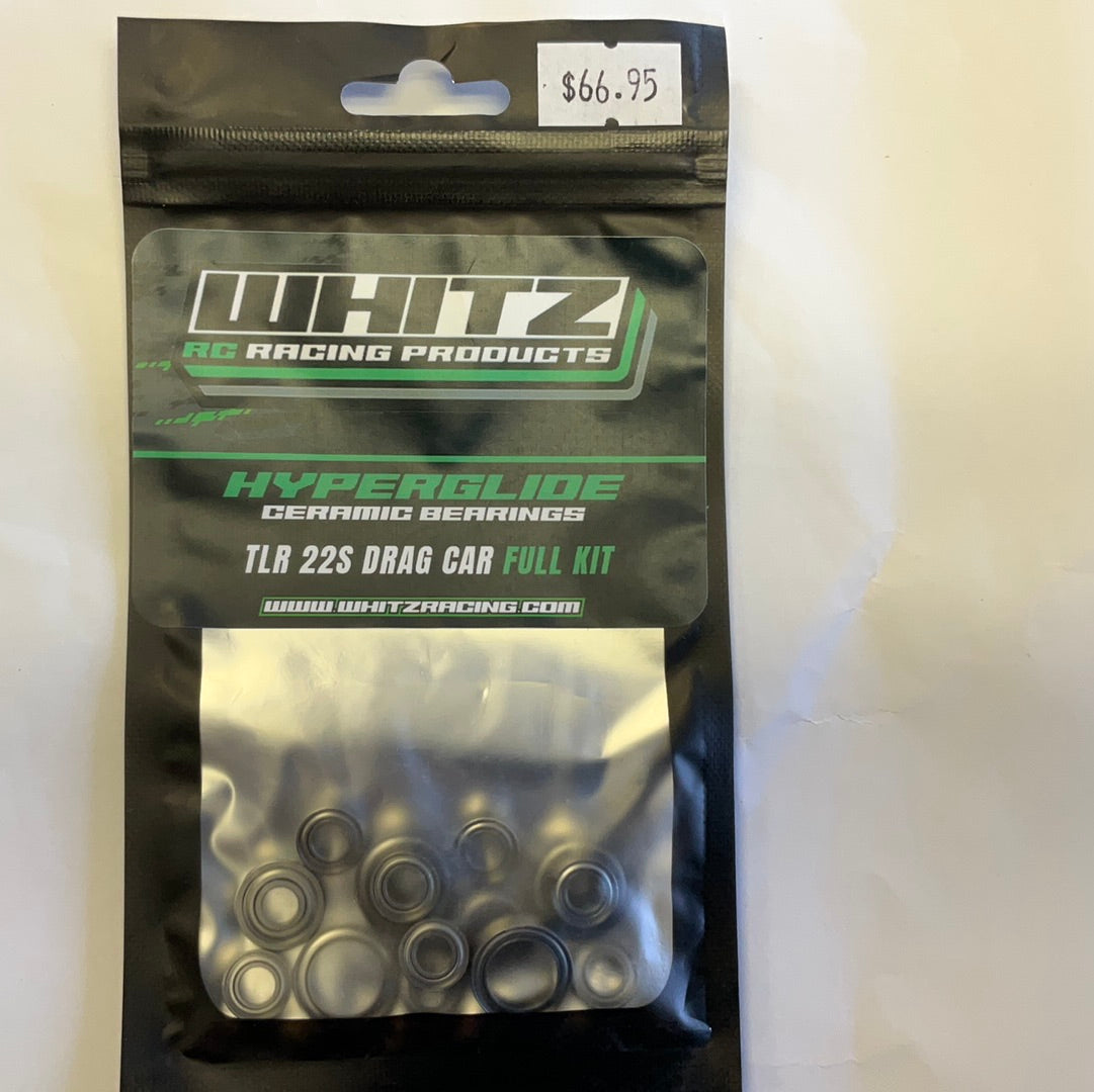 Whitz Racing Products Hyperglide 22S Drag Car Full Ceramic Bearing Kit