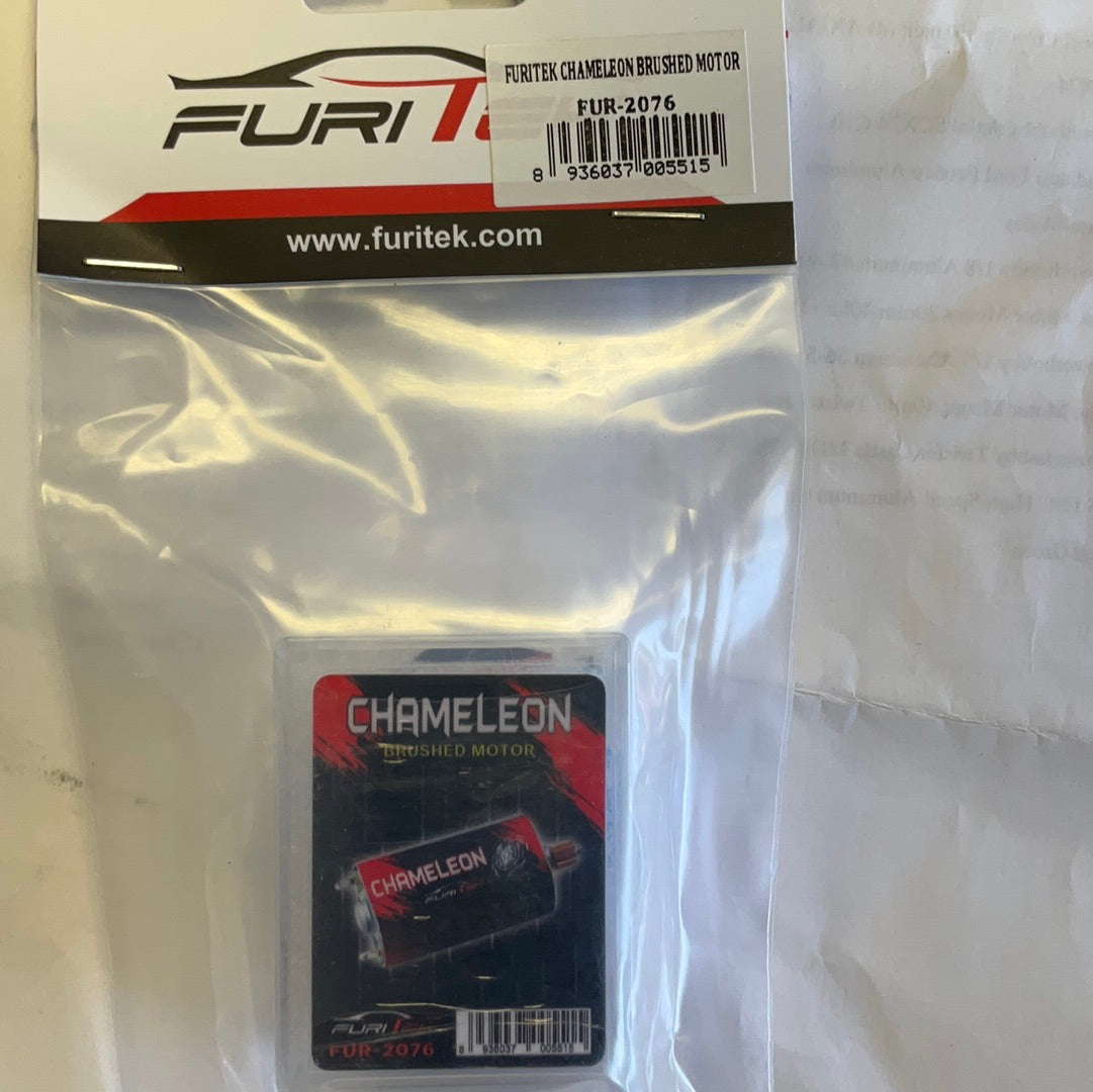 Furitek SCX24 Chameleon Brushed Motor w/Motor Mount & Pinion (80T)