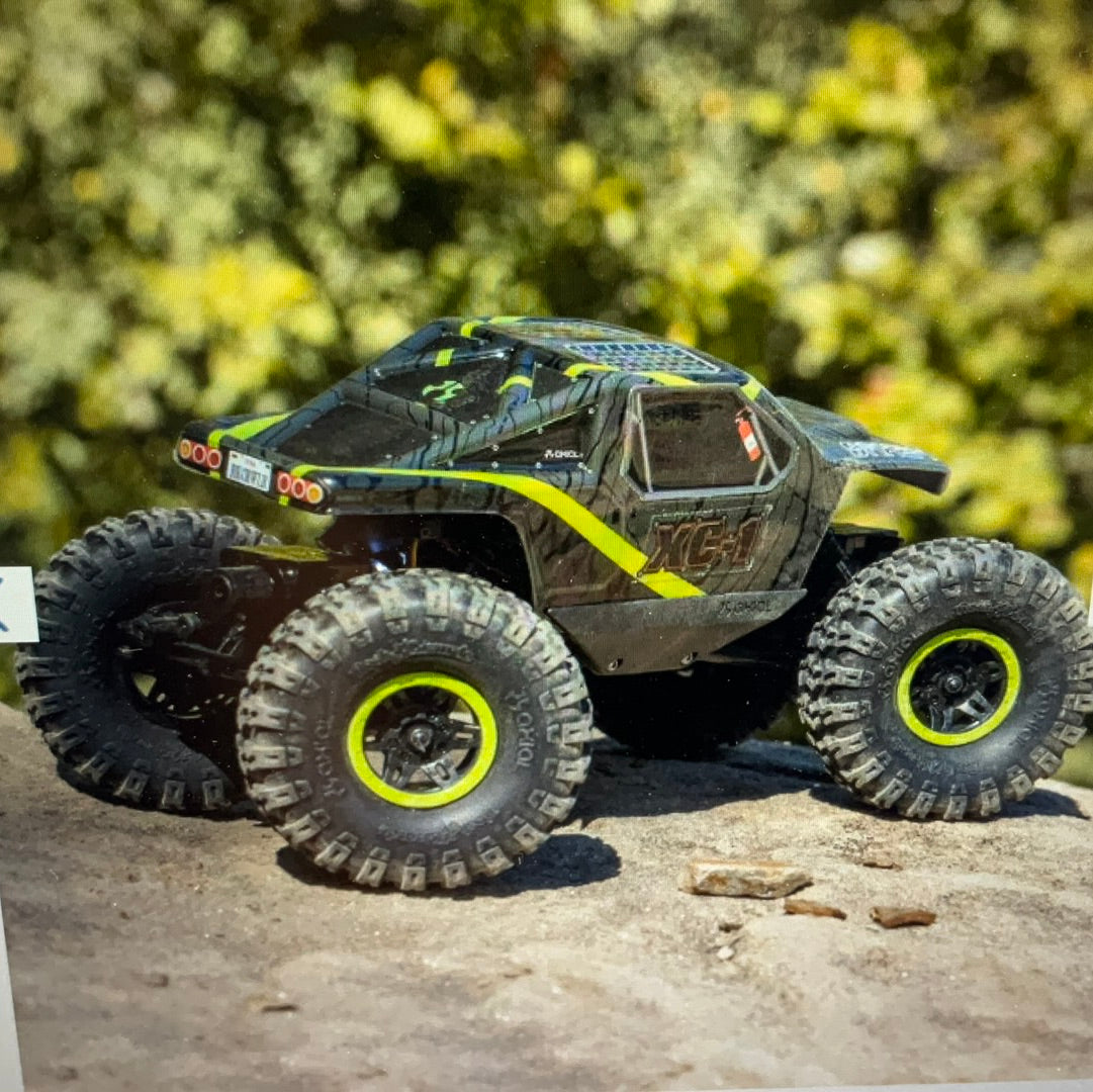 AXIAL 1/24 AX24 XC-1 4WS Crawler Brushed RTR, Green