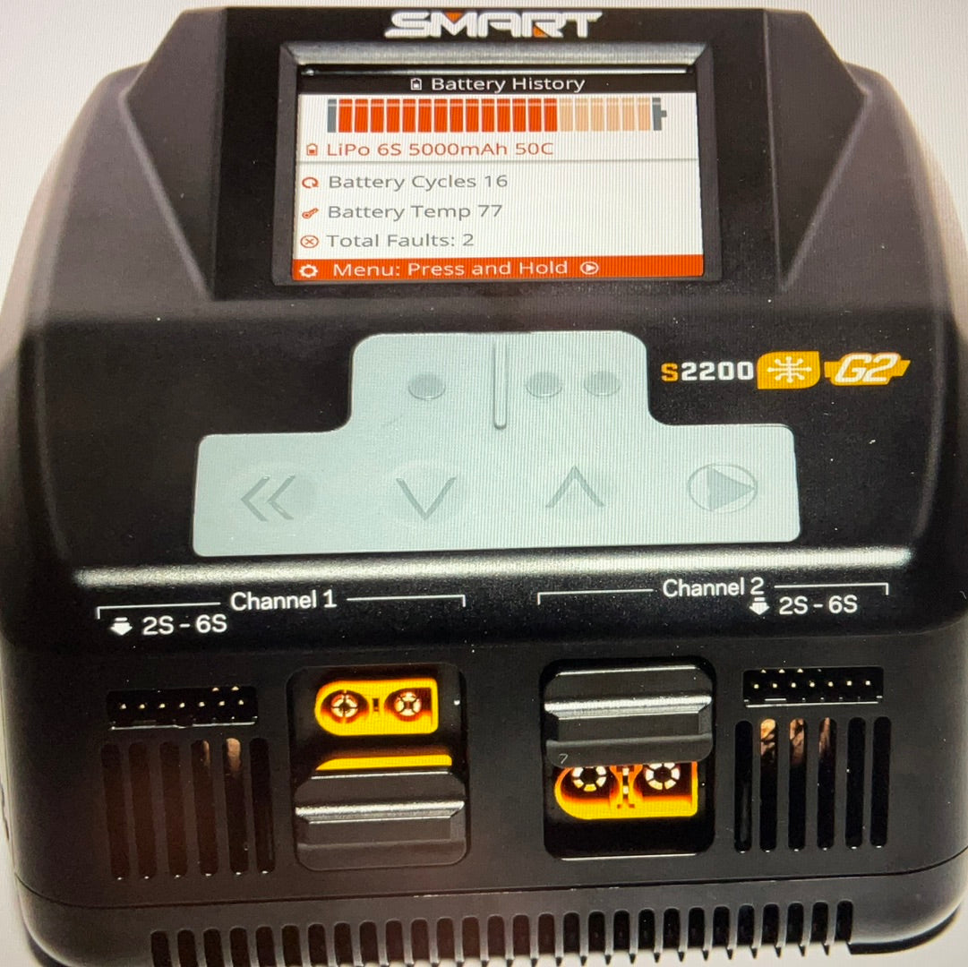 Spectrum S2200 G2 AC 2x200W Smart Charger