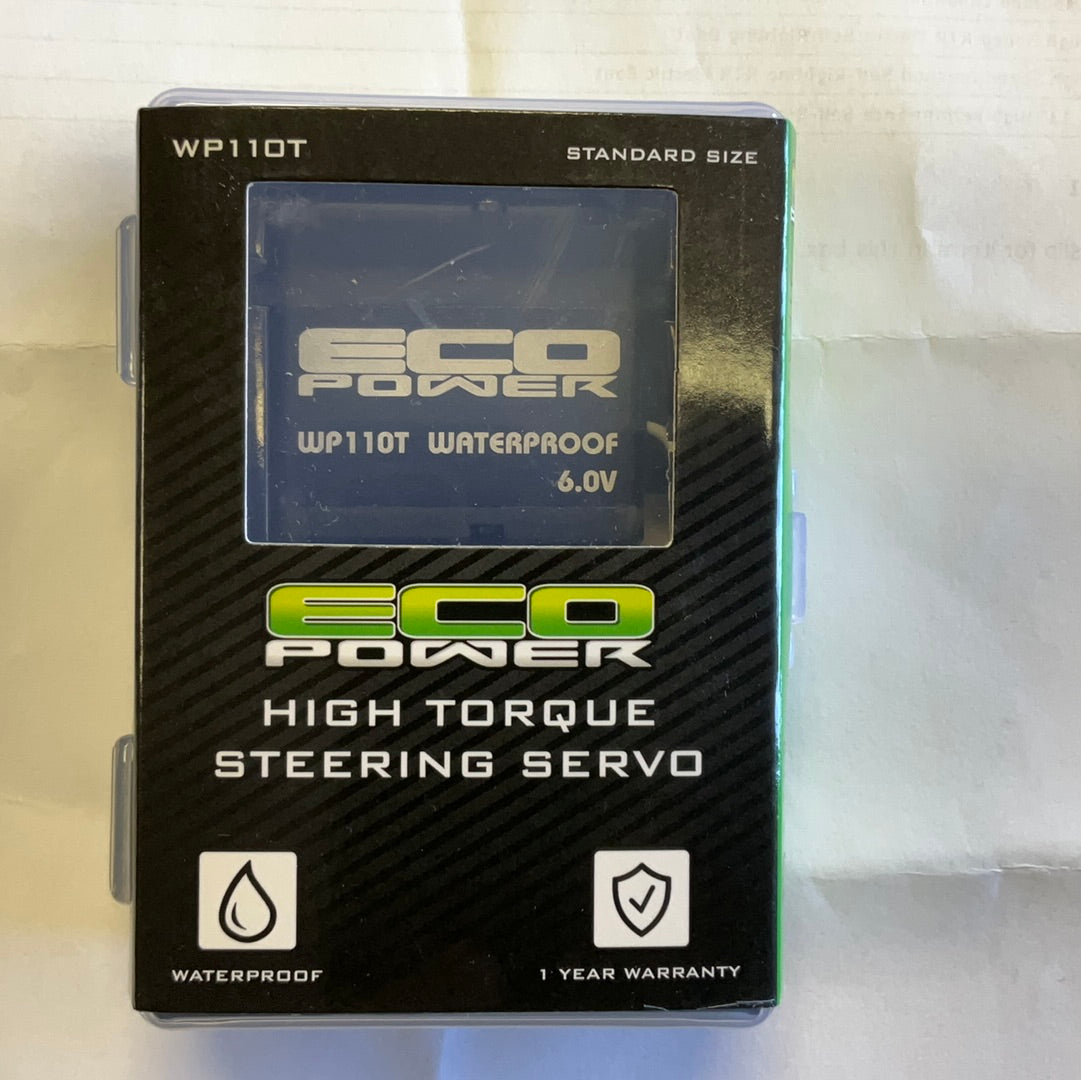 EcoPower WP110T Cored Waterproof High Torque Metal Gear Digital Servo