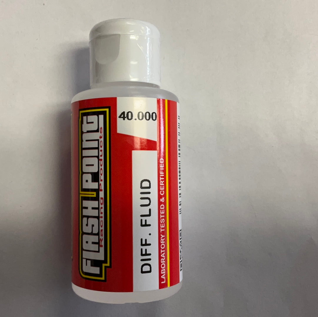 Flash Point Silicone Differential Oil (75ml) (40,000cst)