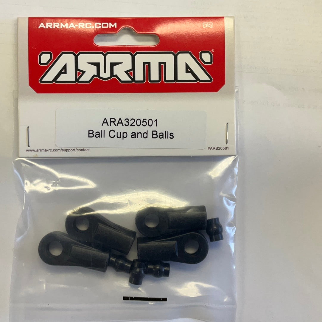 ARRMA Ball Cup and Balls