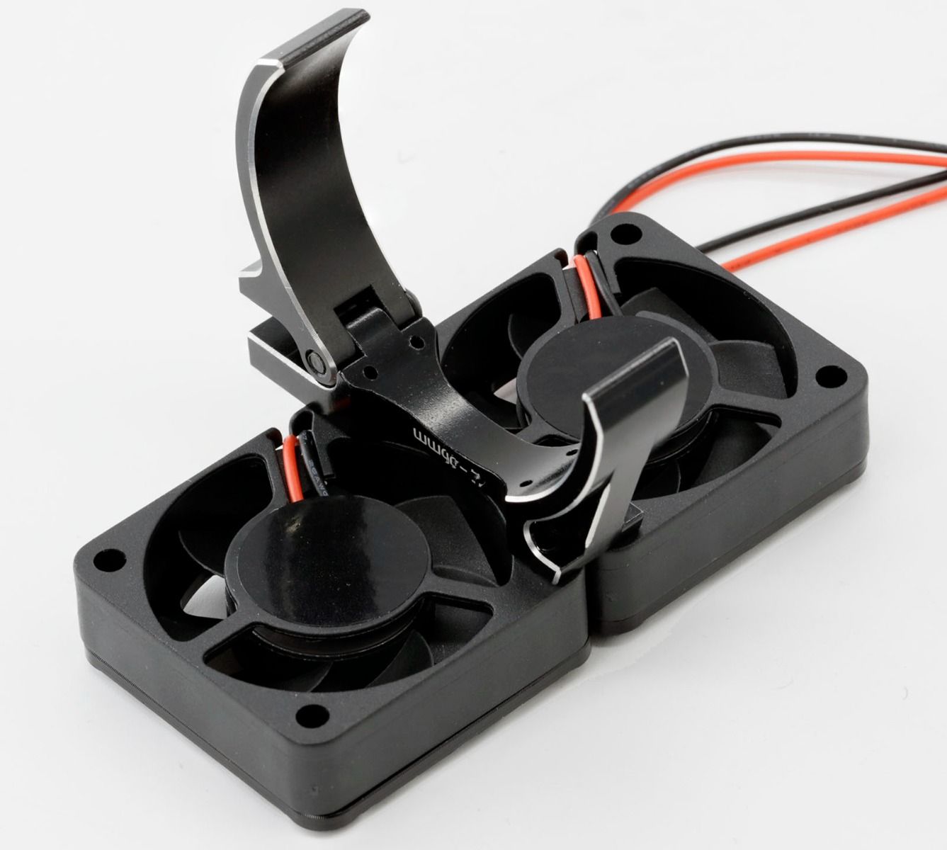 Powerhobby 1/8 Aluminum Heatsink 30mm Twin Turbo High Speed Cooling Fans 28K Black SKIP TO THE END OF THE IMAGES GALLERY SKIP TO THE BEGINNING OF THE IMAGES GALLERY